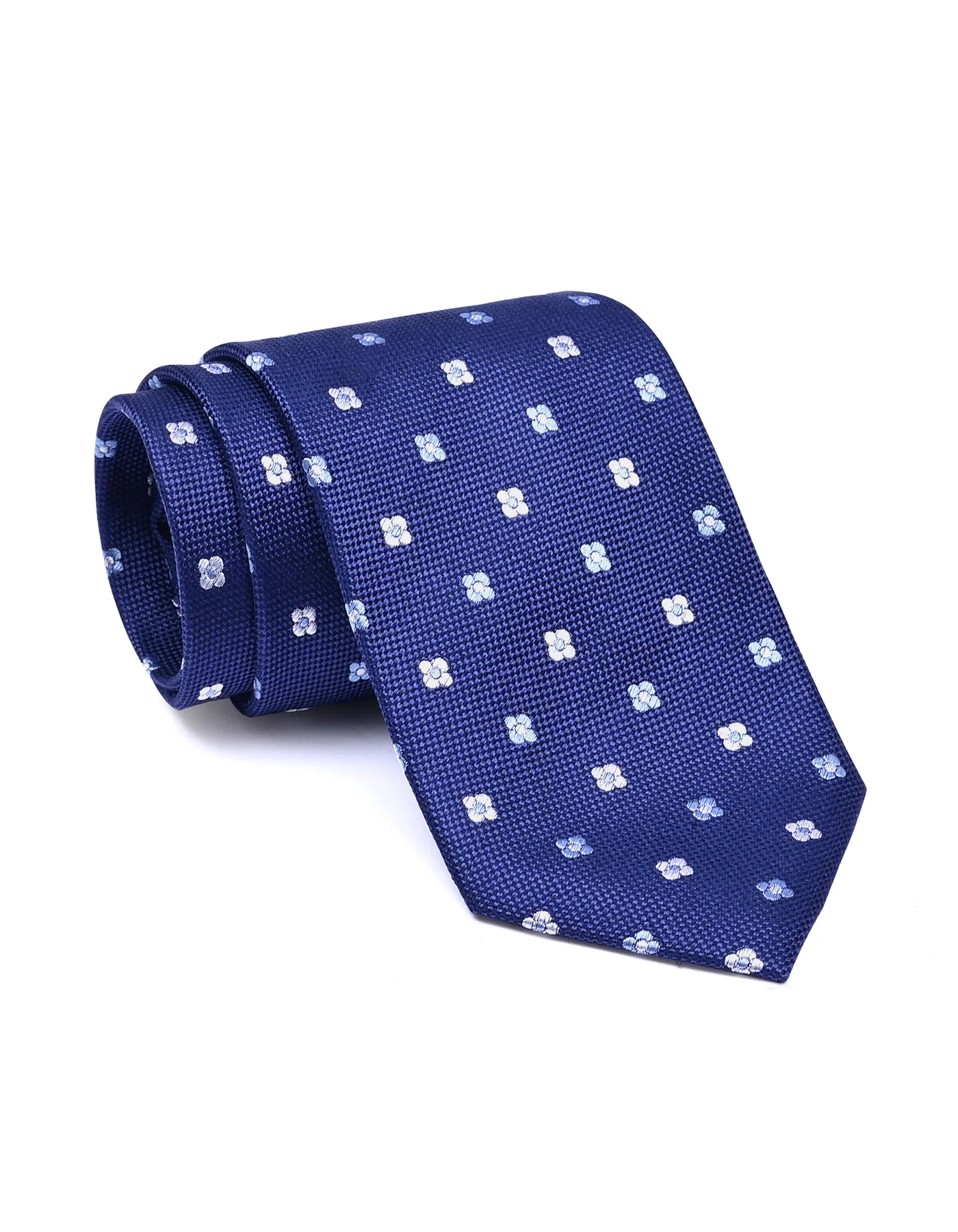 Navy Floral Tie