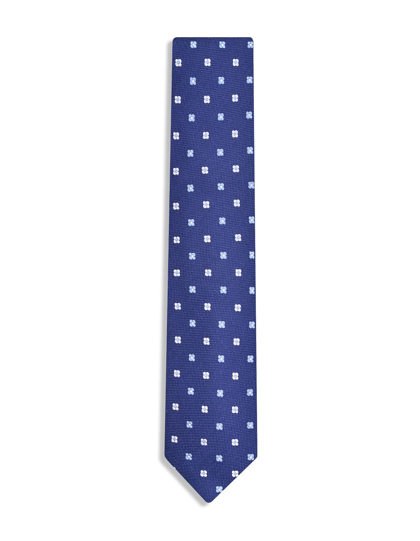 Navy Floral Tie - Image 2