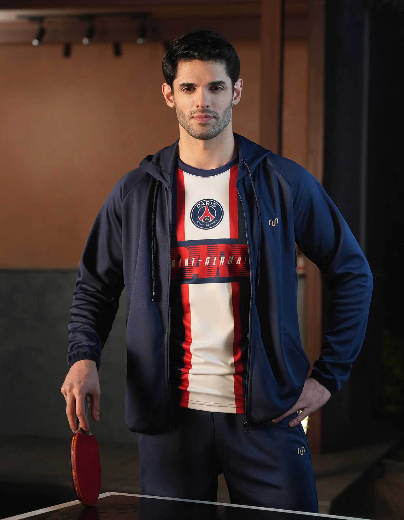 Navy Full Sleeves Track Suit