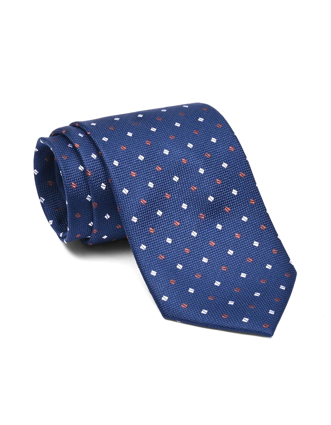 Navy Geometric Tie