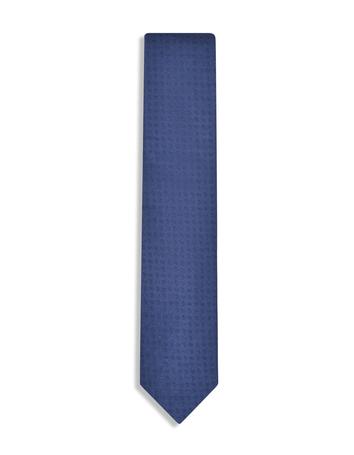 Navy Paisley Tie - Image 2