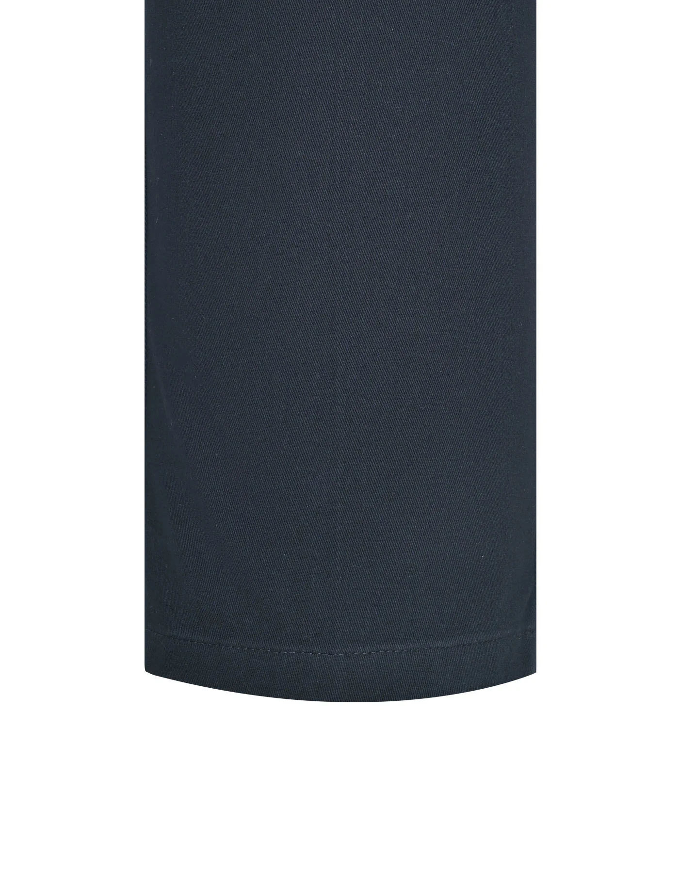 Navy Plain Classic Fit Cotton Trouser - Image 4