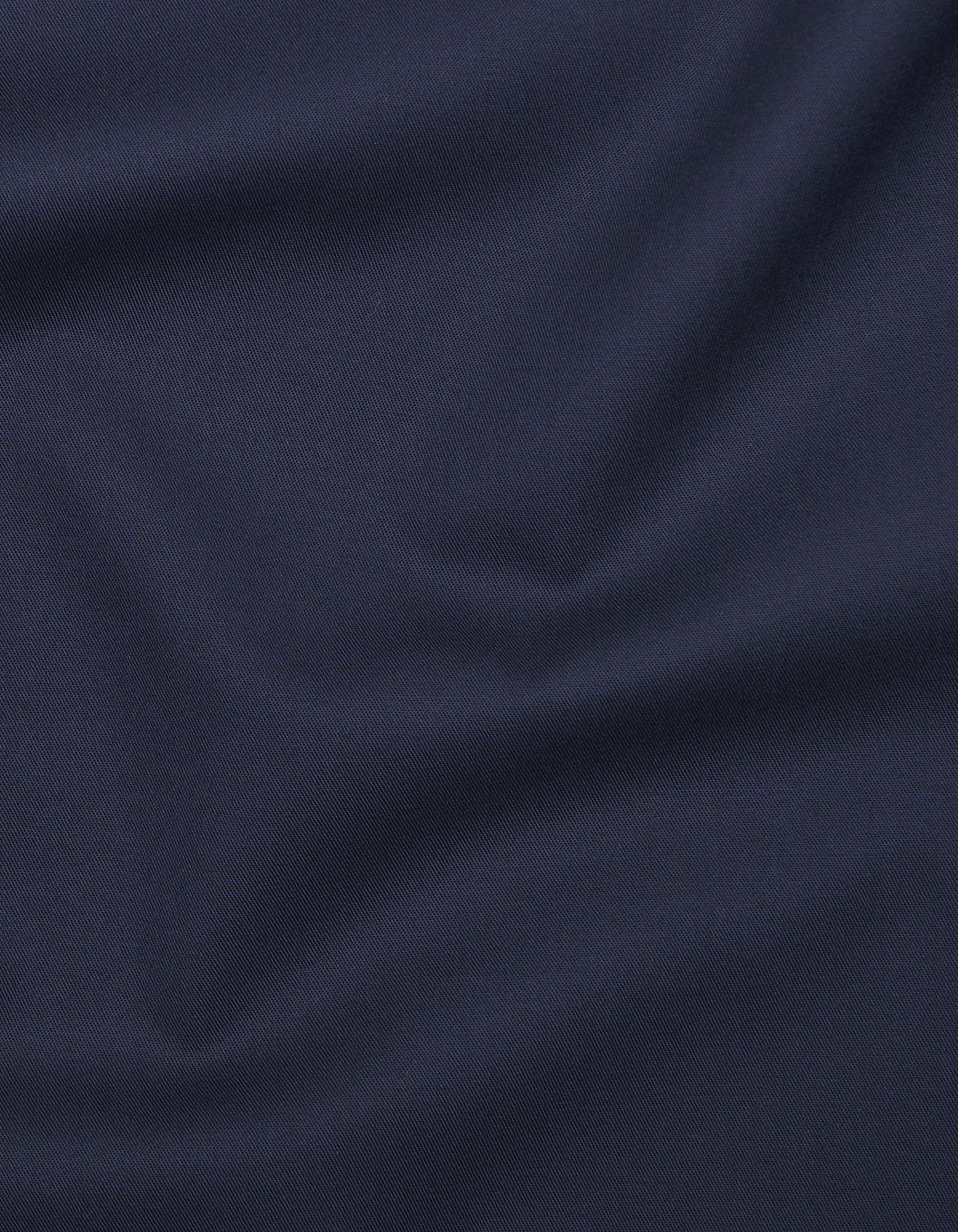 Navy Plain Classic Fit Shirt - Image 4
