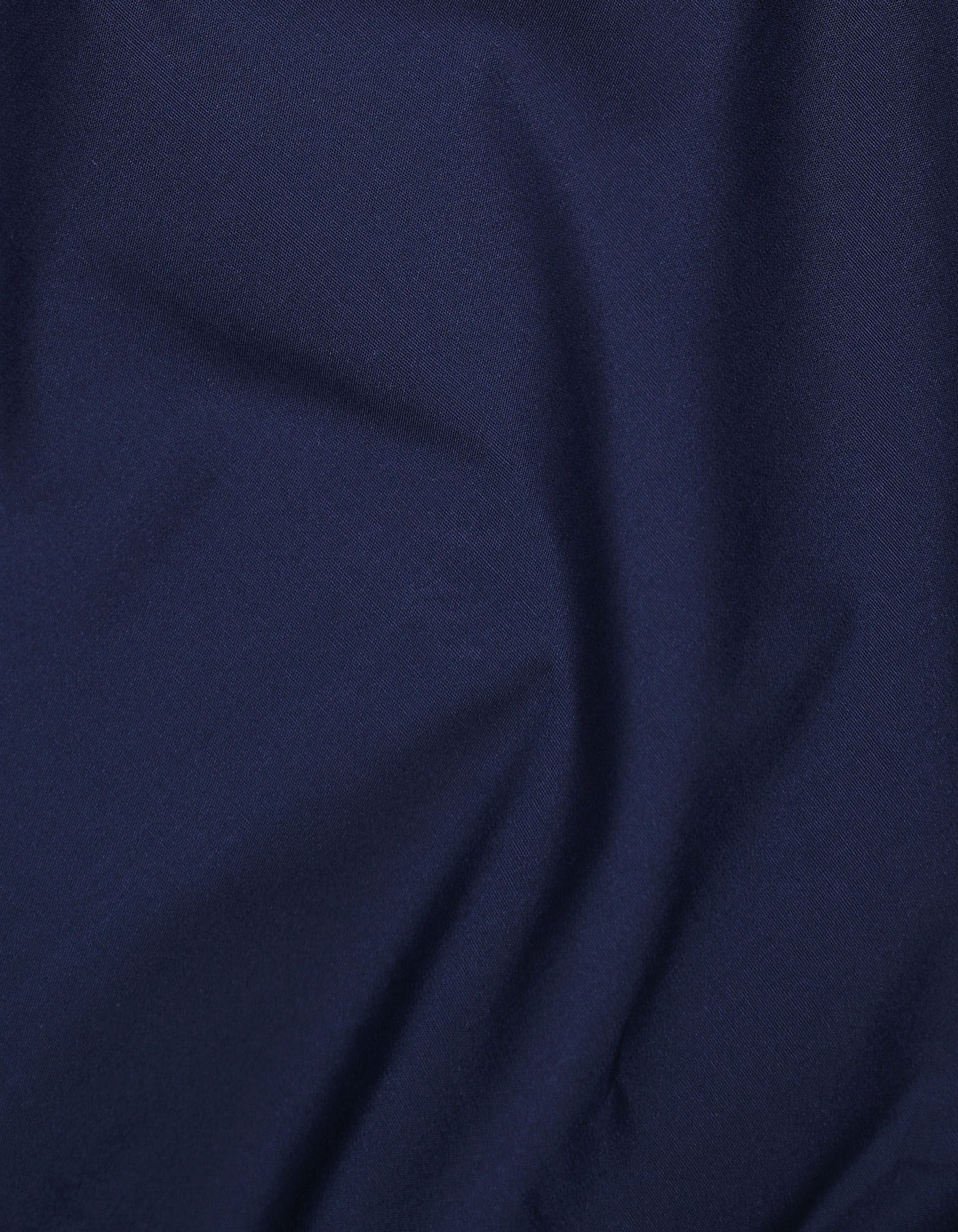 Navy Plain Classic Fit Shirt - Image 4