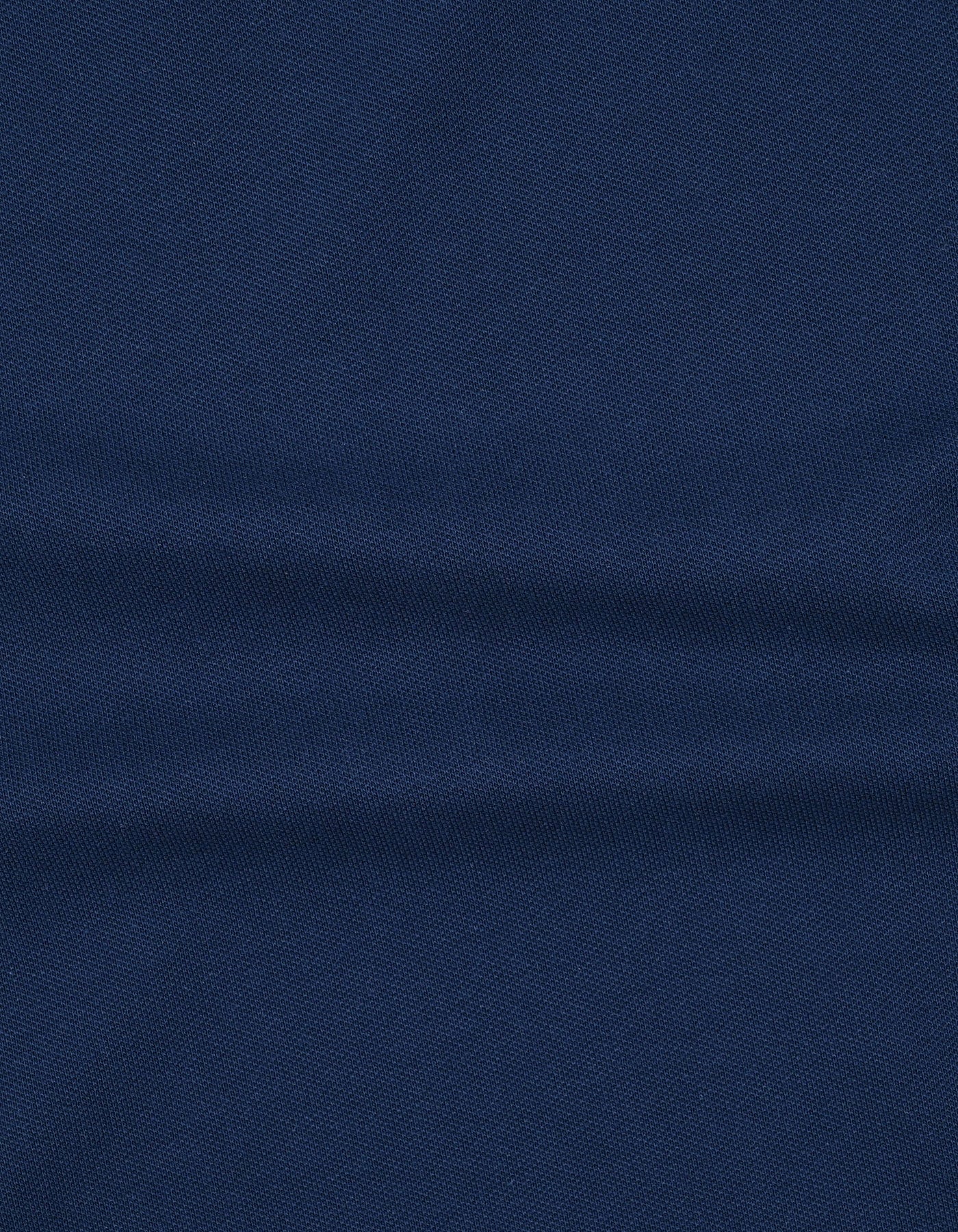 Navy Plain Classic Fit Shirt - Image 5