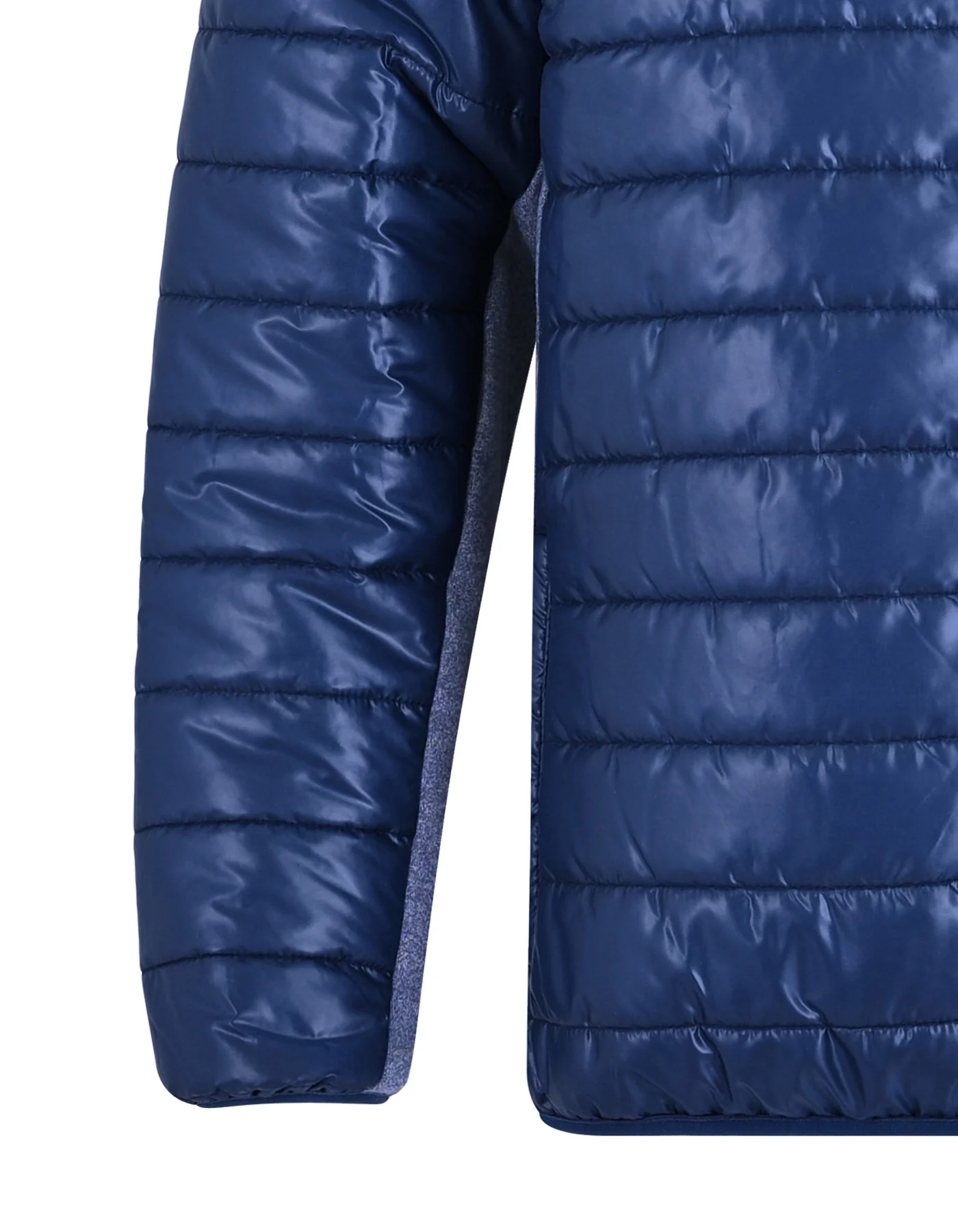 Navy Plain Hybrid Jacket - Image 3
