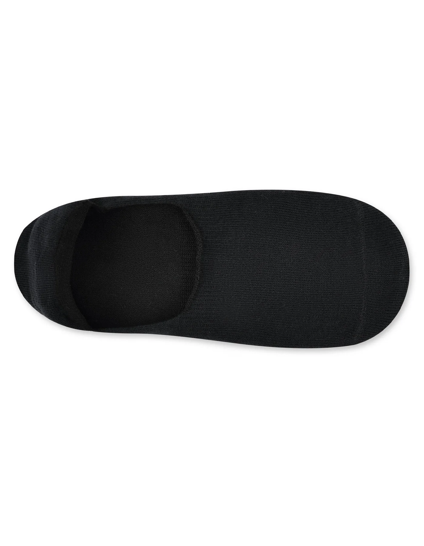 Navy Plain No Show Socks - Image 2