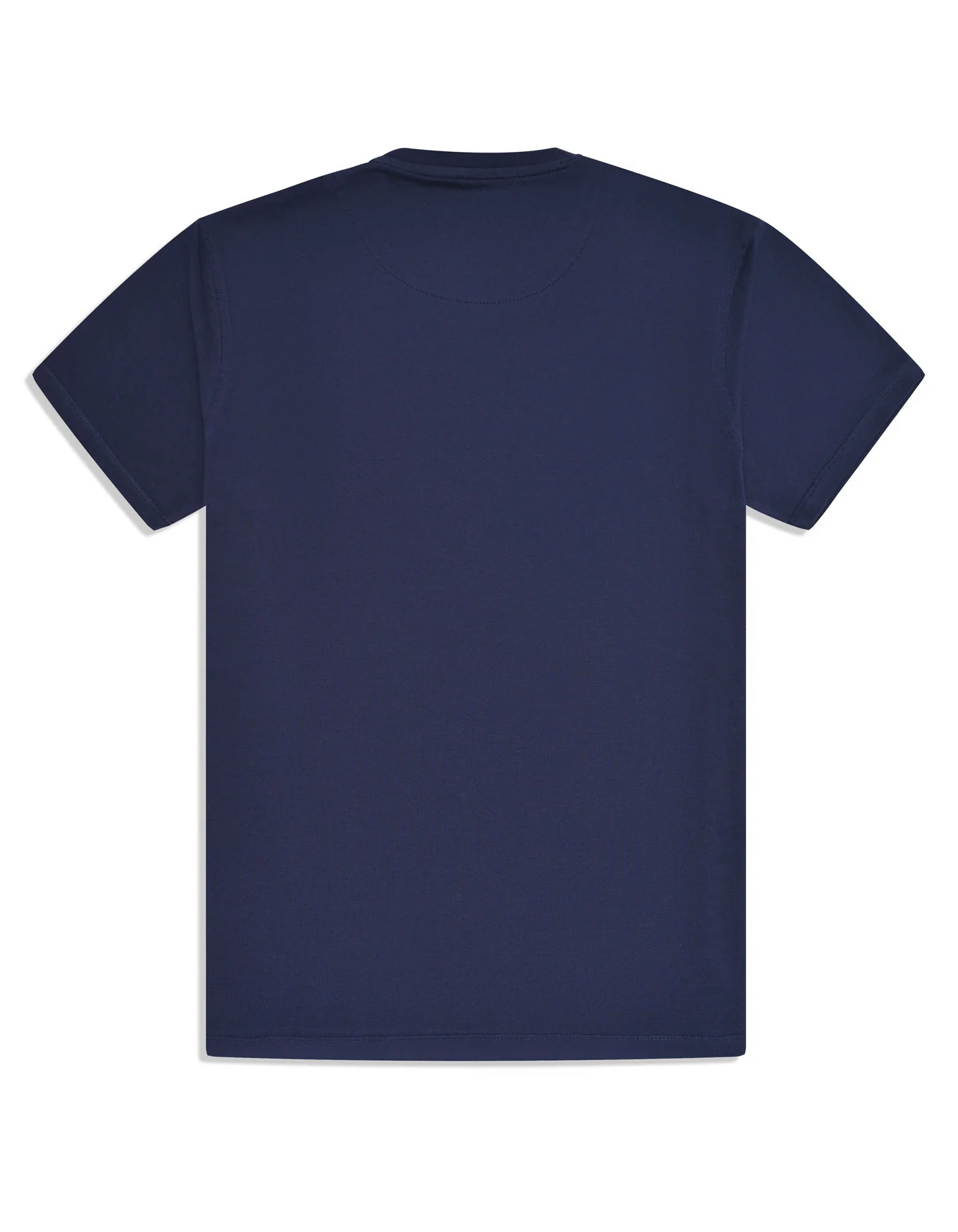 Navy Plain Premium Tee - Image 4