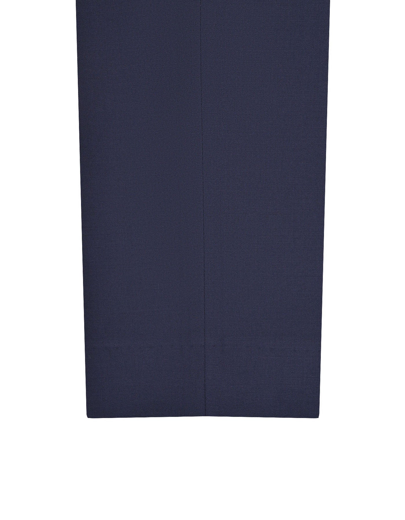 Navy Plain Tailored Smart Fit Formal Trouser - Image 3