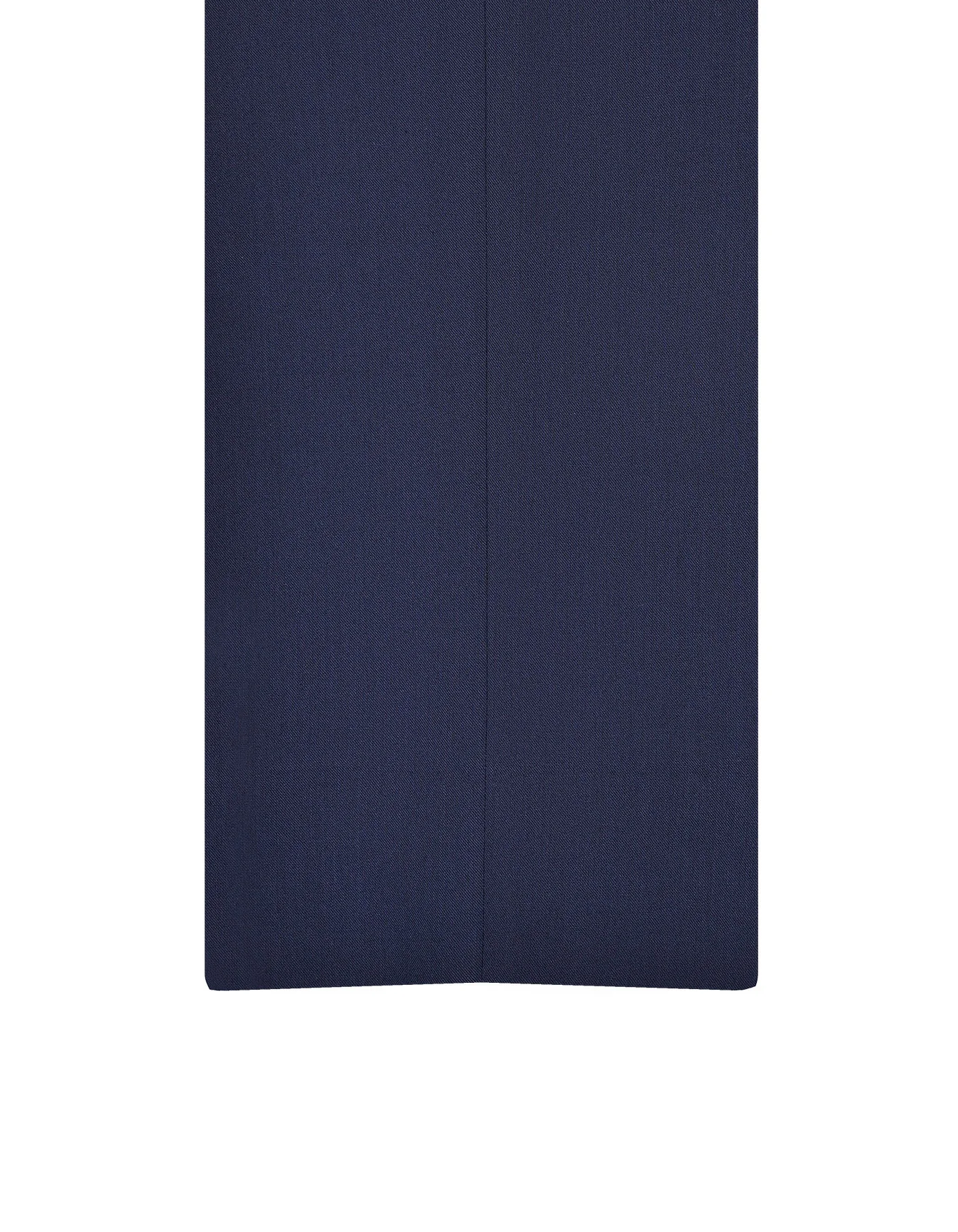 Navy Plain Tailored Smart Fit Formal Trouser - Image 3