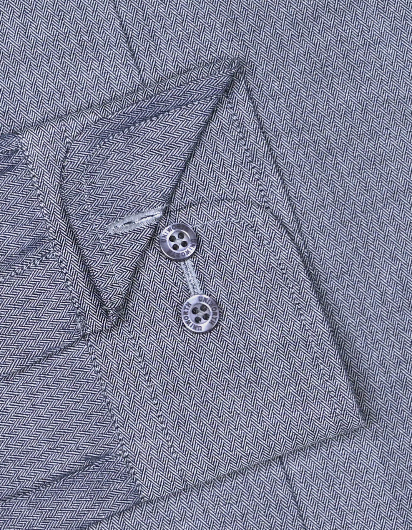 Navy Self Classic Fit Shirt - Image 3