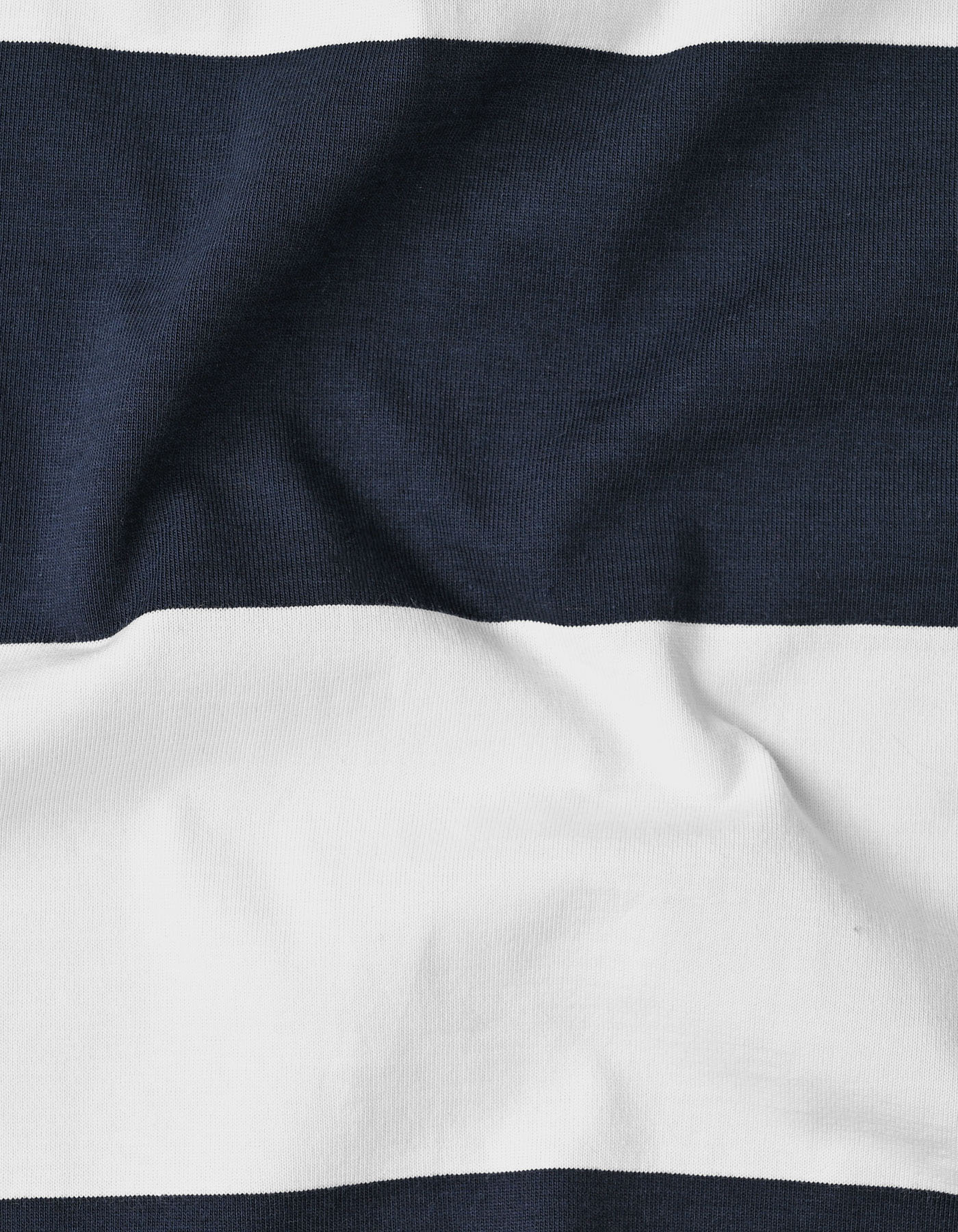 Navy Stripe Embroidered Rugby Polo - Image 6