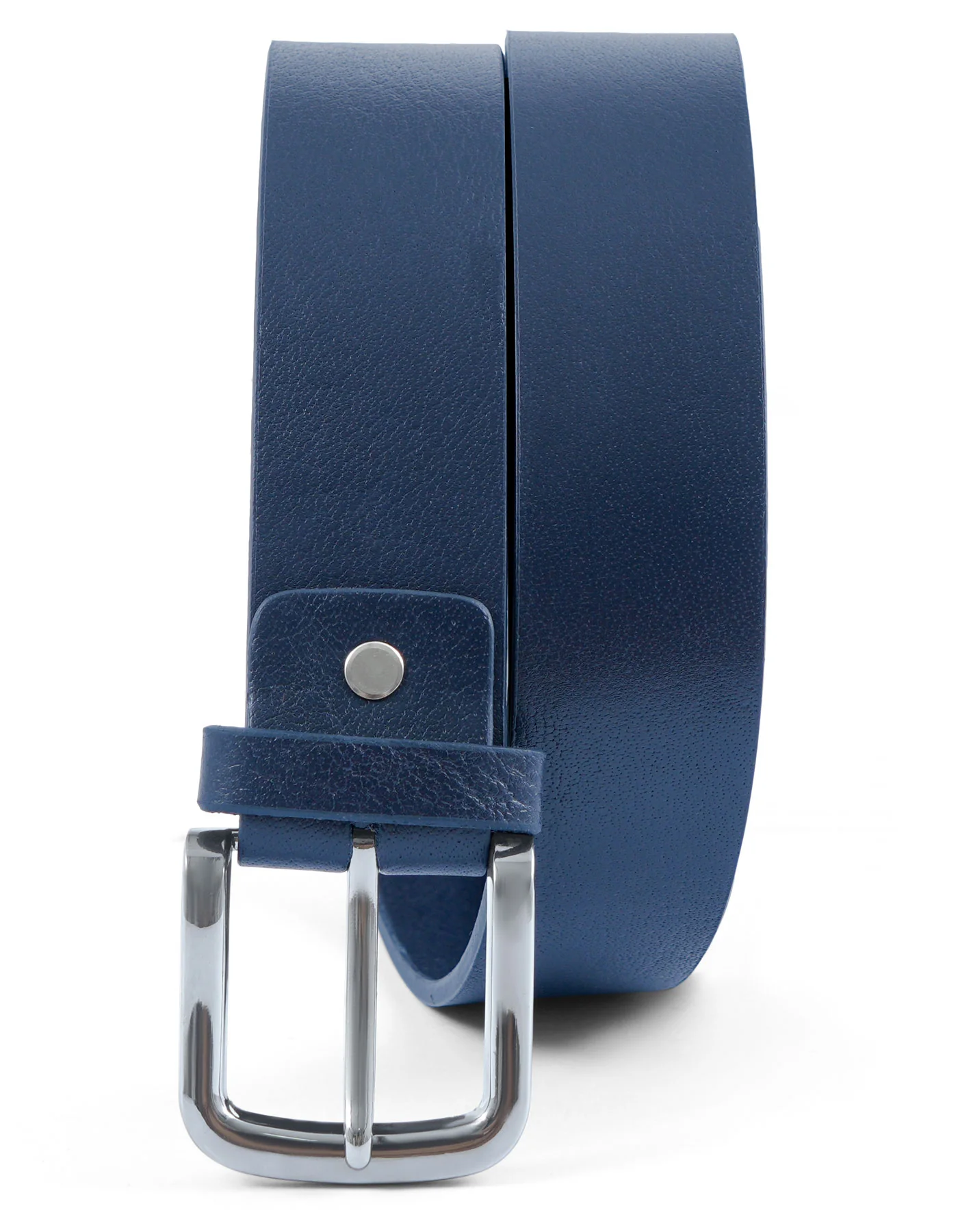 Navy Texture Casual Belt
