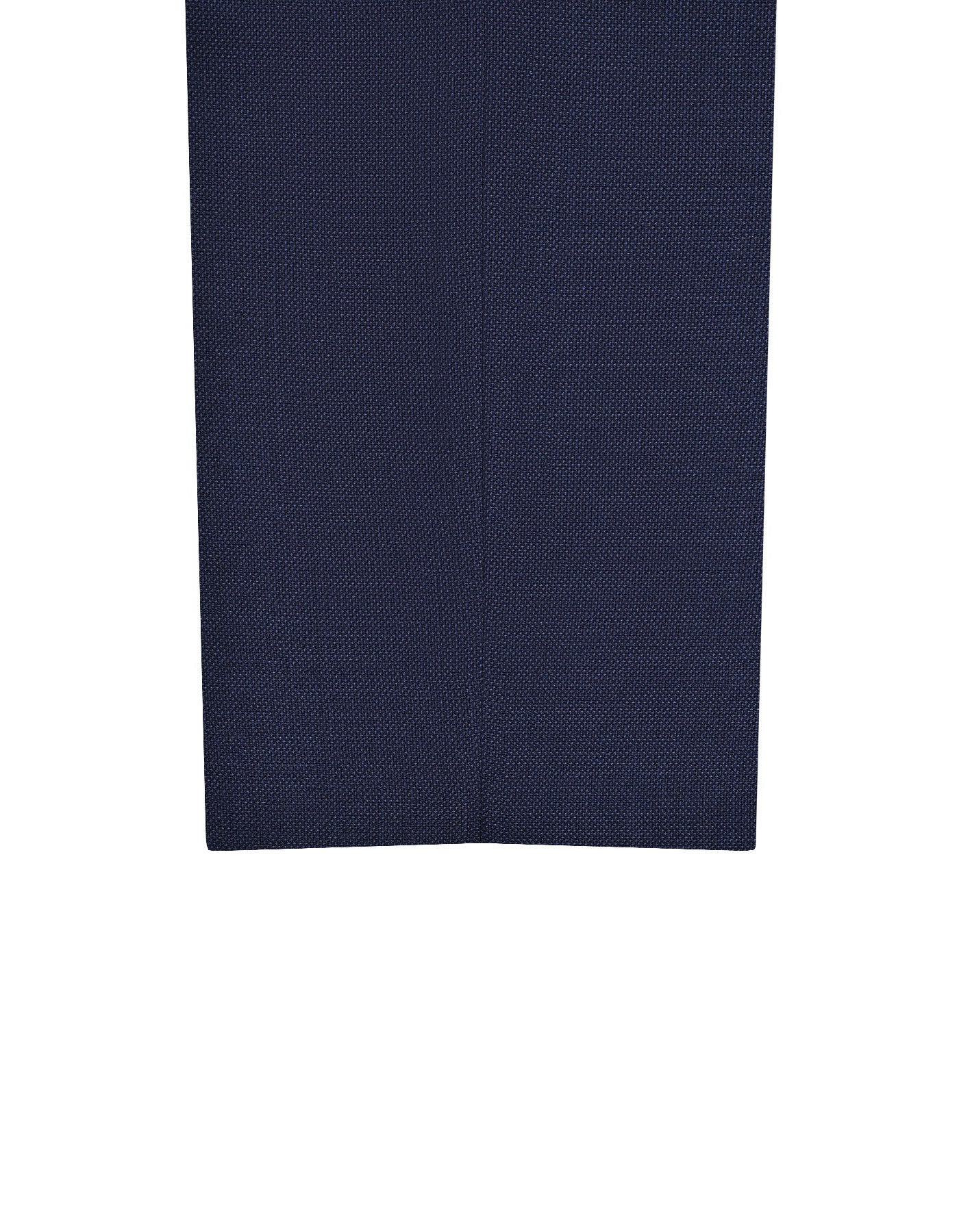 Navy Texture Classic Fit Formal Trouser - Image 3