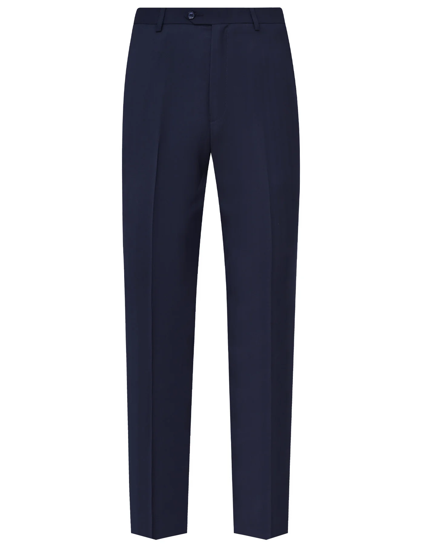 Navy Texture Classic Fit Formal Trouser