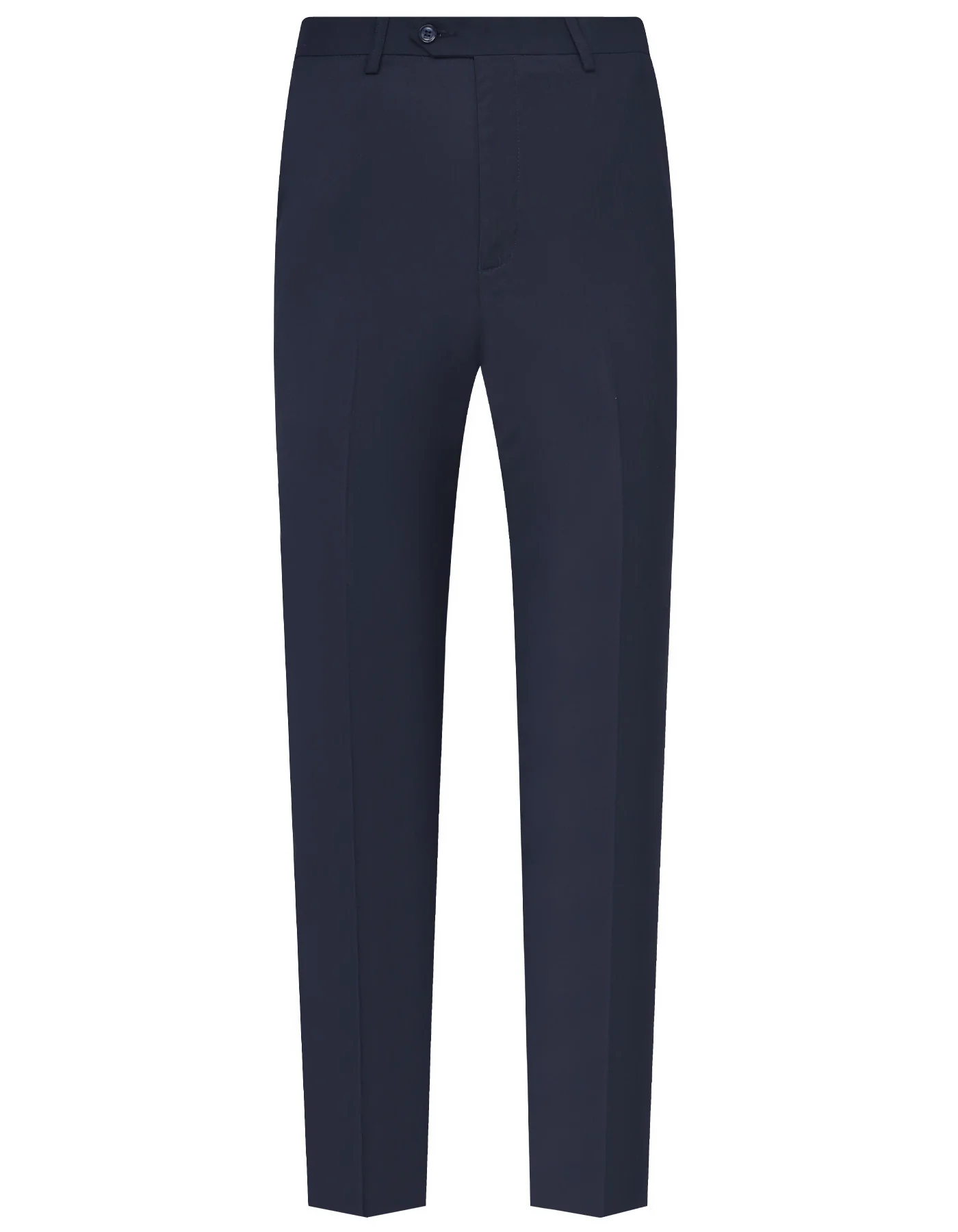 Navy Texture Classic Fit Formal Trouser