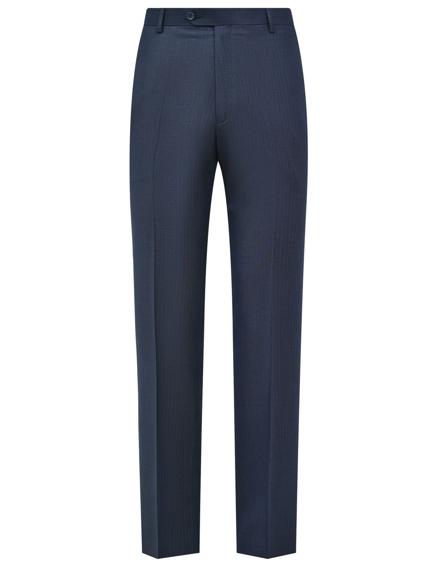 Navy Texture Classic Fit Formal Trouser