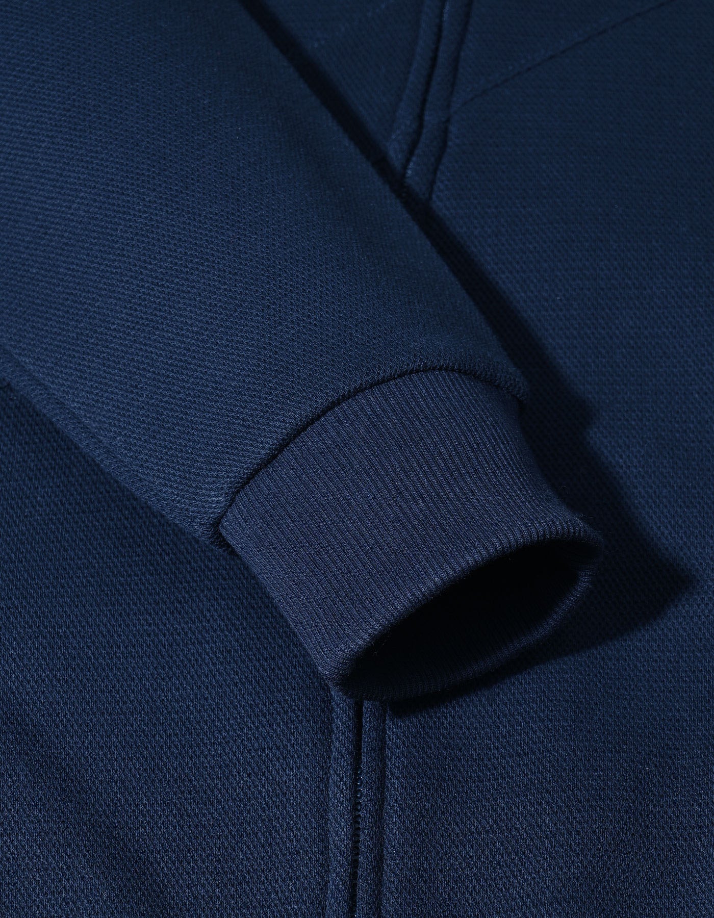 Navy Texture Full Zipper - Image 4