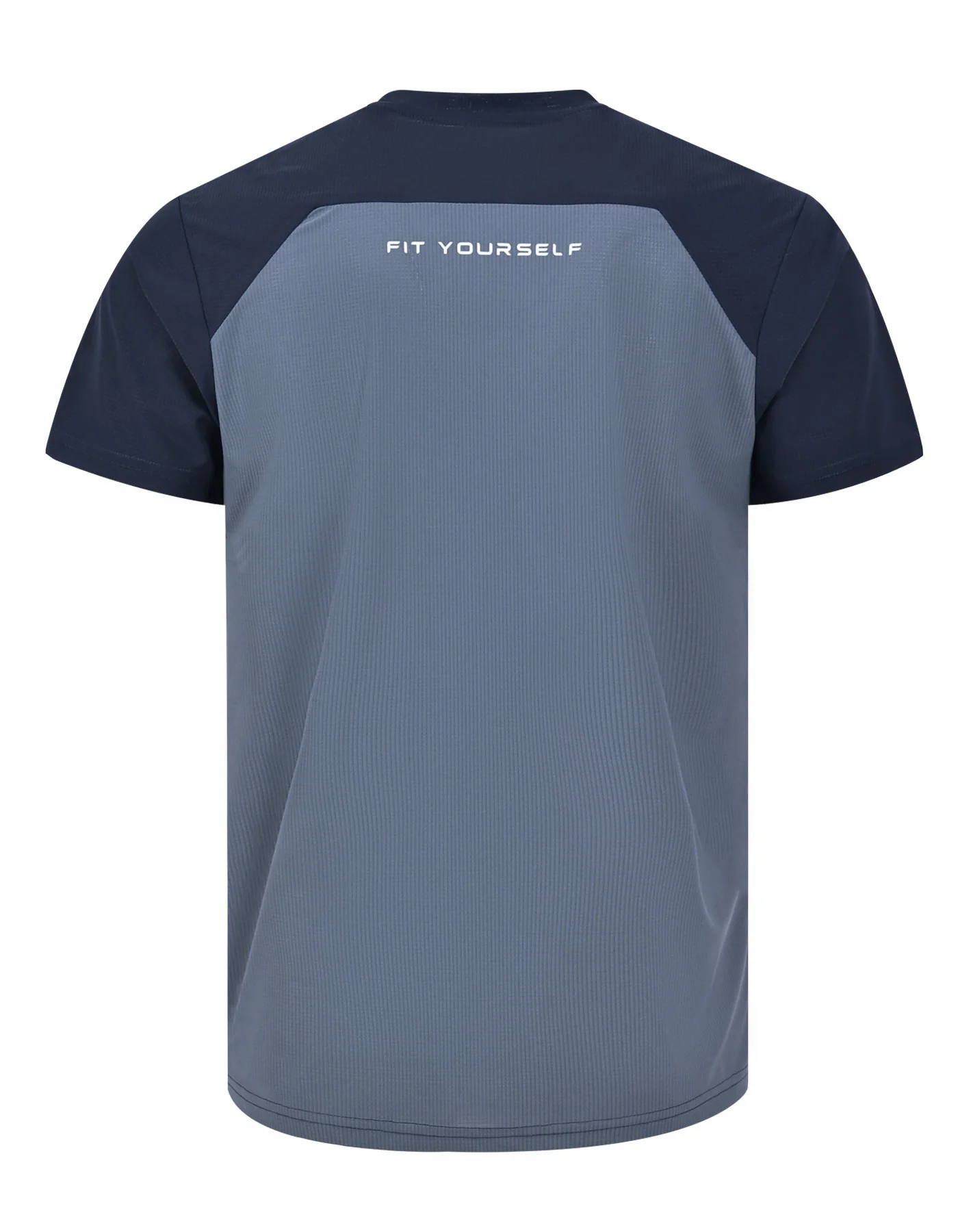 Navy Texture Gym Tee - Image 5