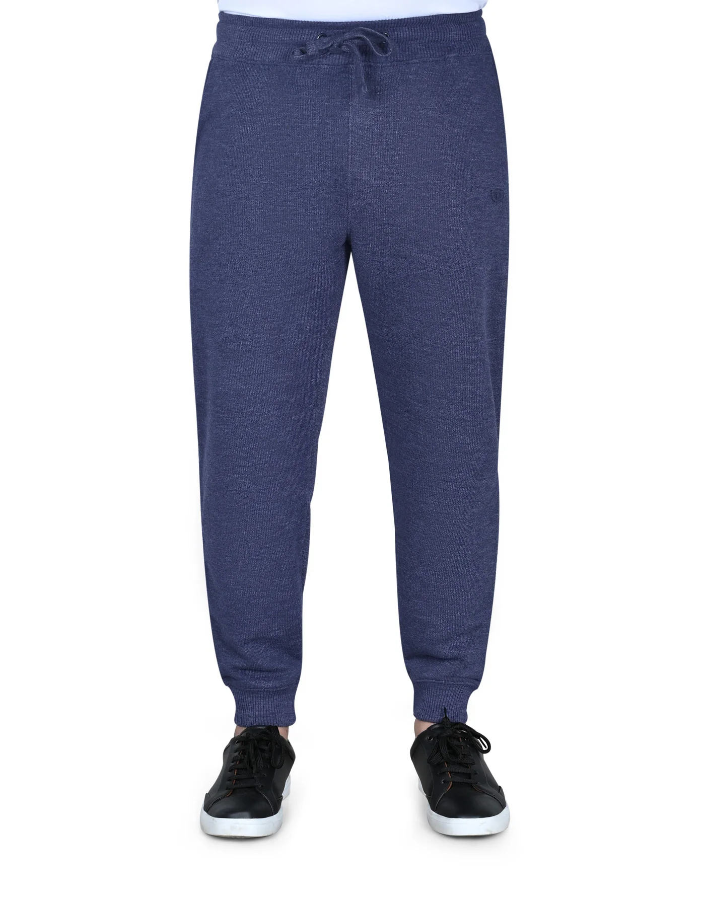 Navy Texture Sweatpants