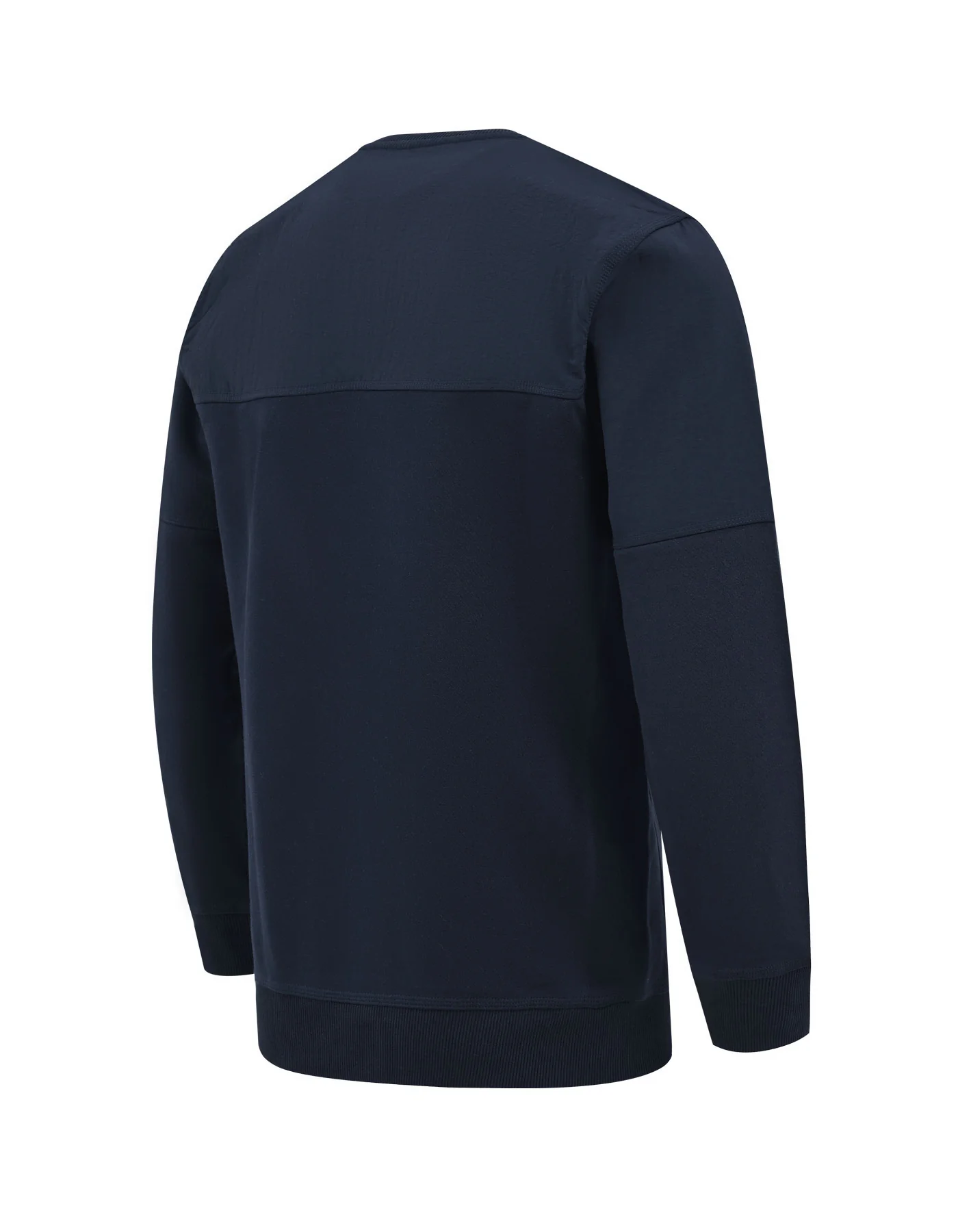 Navy Texture Sweatshirt - Image 5