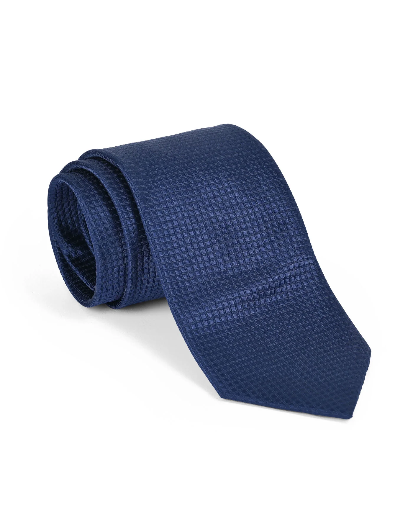 Navy Texture Tie