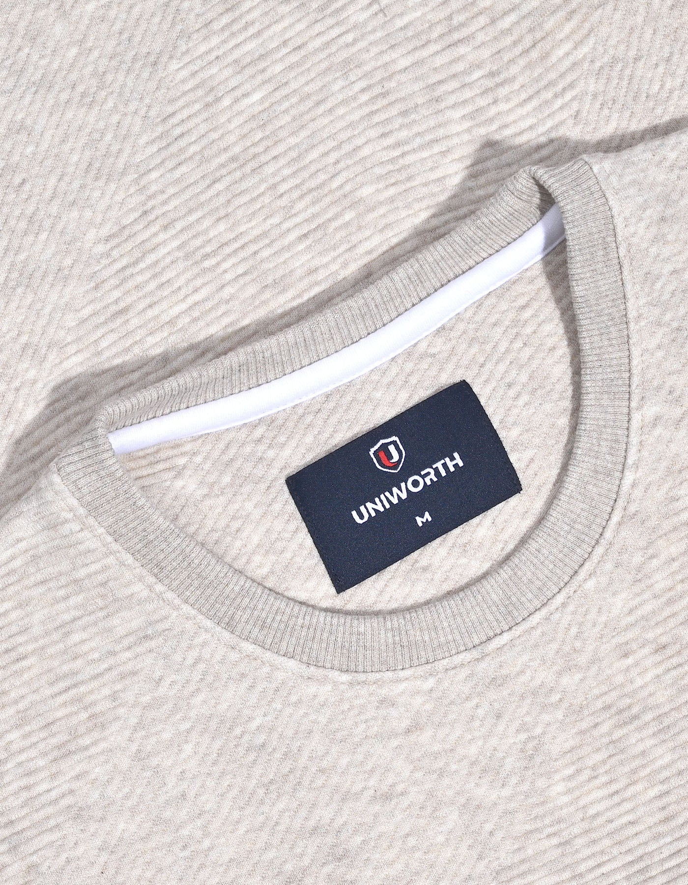 Oatmeal Texture Sweatshirt - Image 3