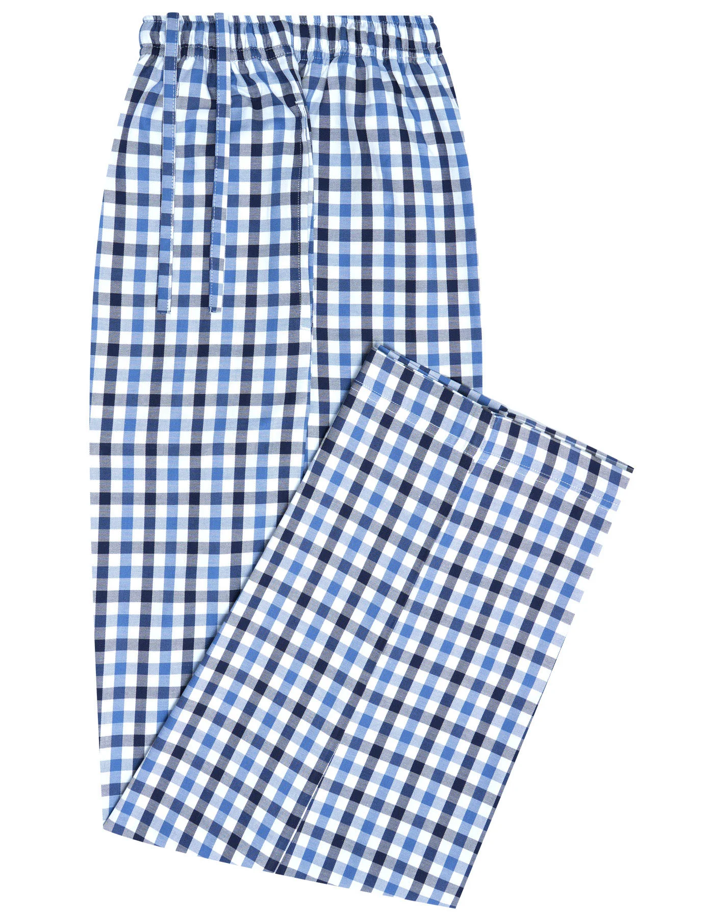 Off White Check Cross Pocket Woven Pajama