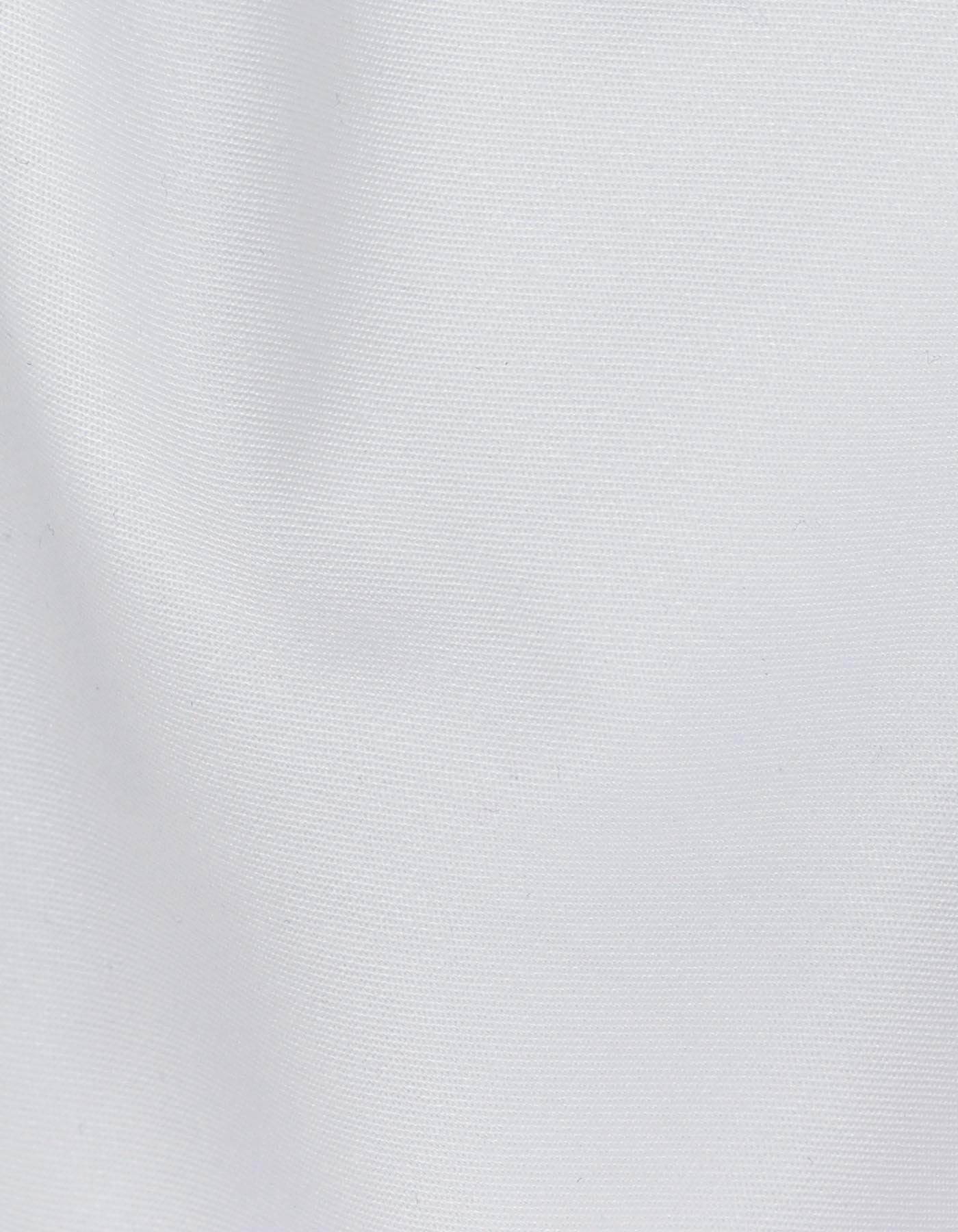 Off White Plain Classic Fit Shirt - Image 4