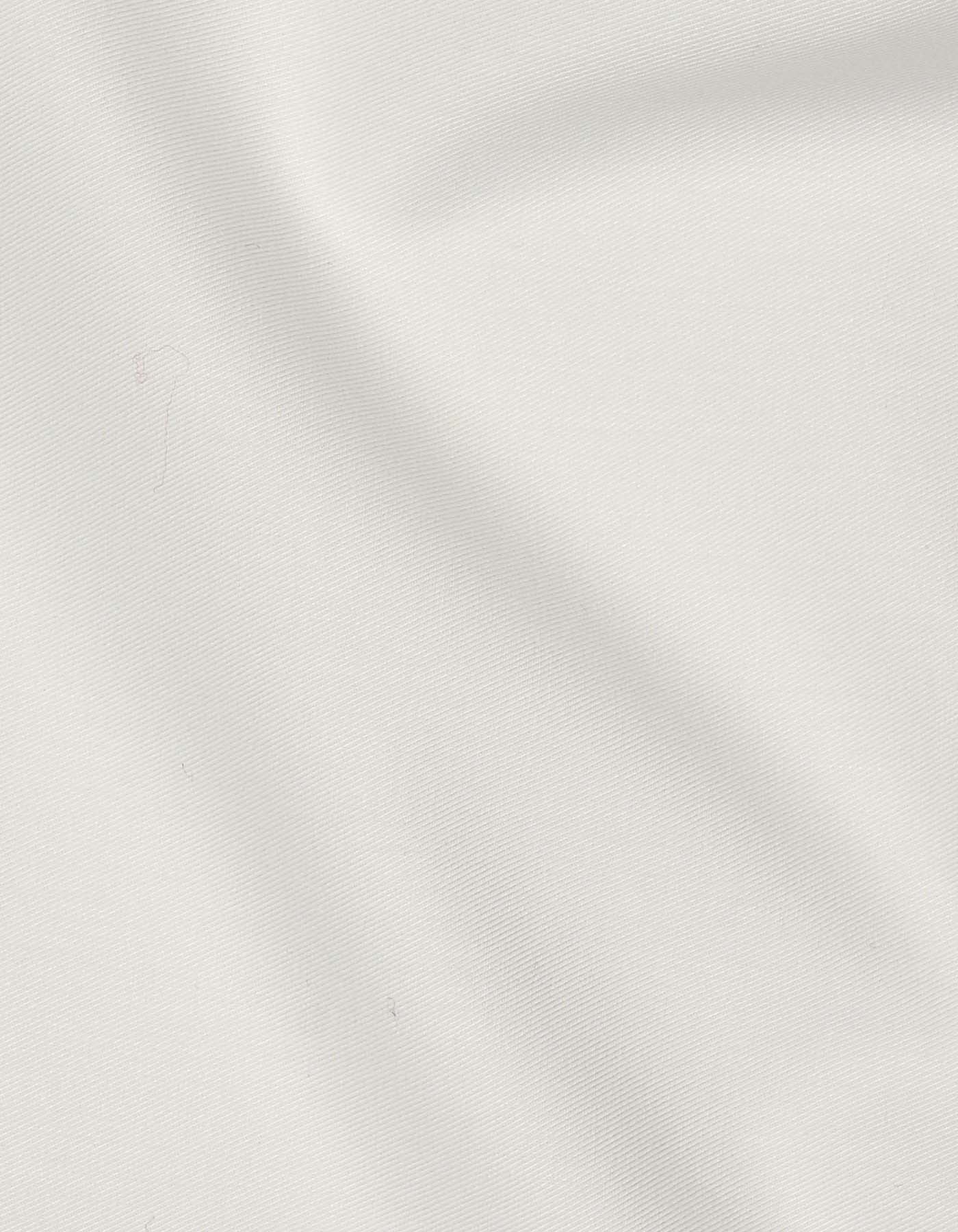 Off White Plain Classic Fit Shirt - Image 4
