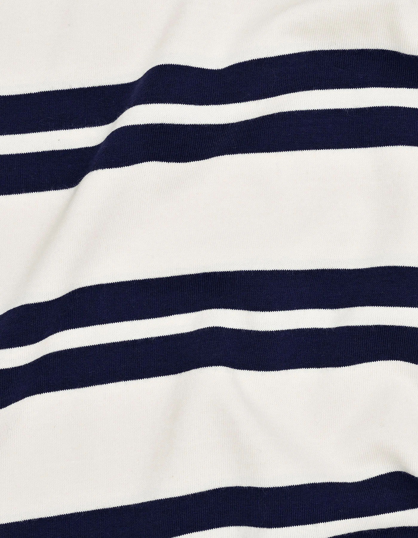 Off White Stripe Crew Neck T-Shirt - Image 5