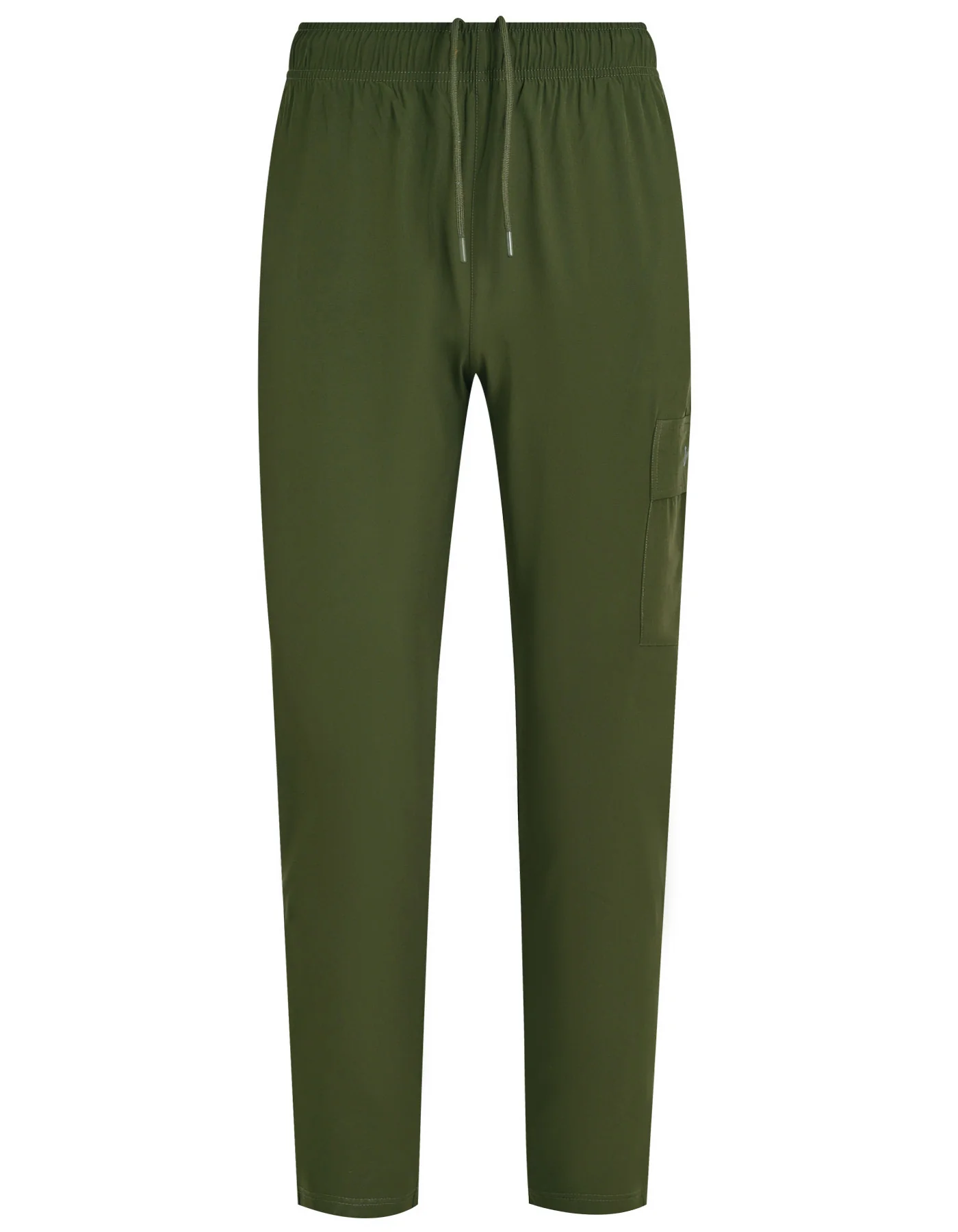 Olive Plain Track Trouser - Image 3