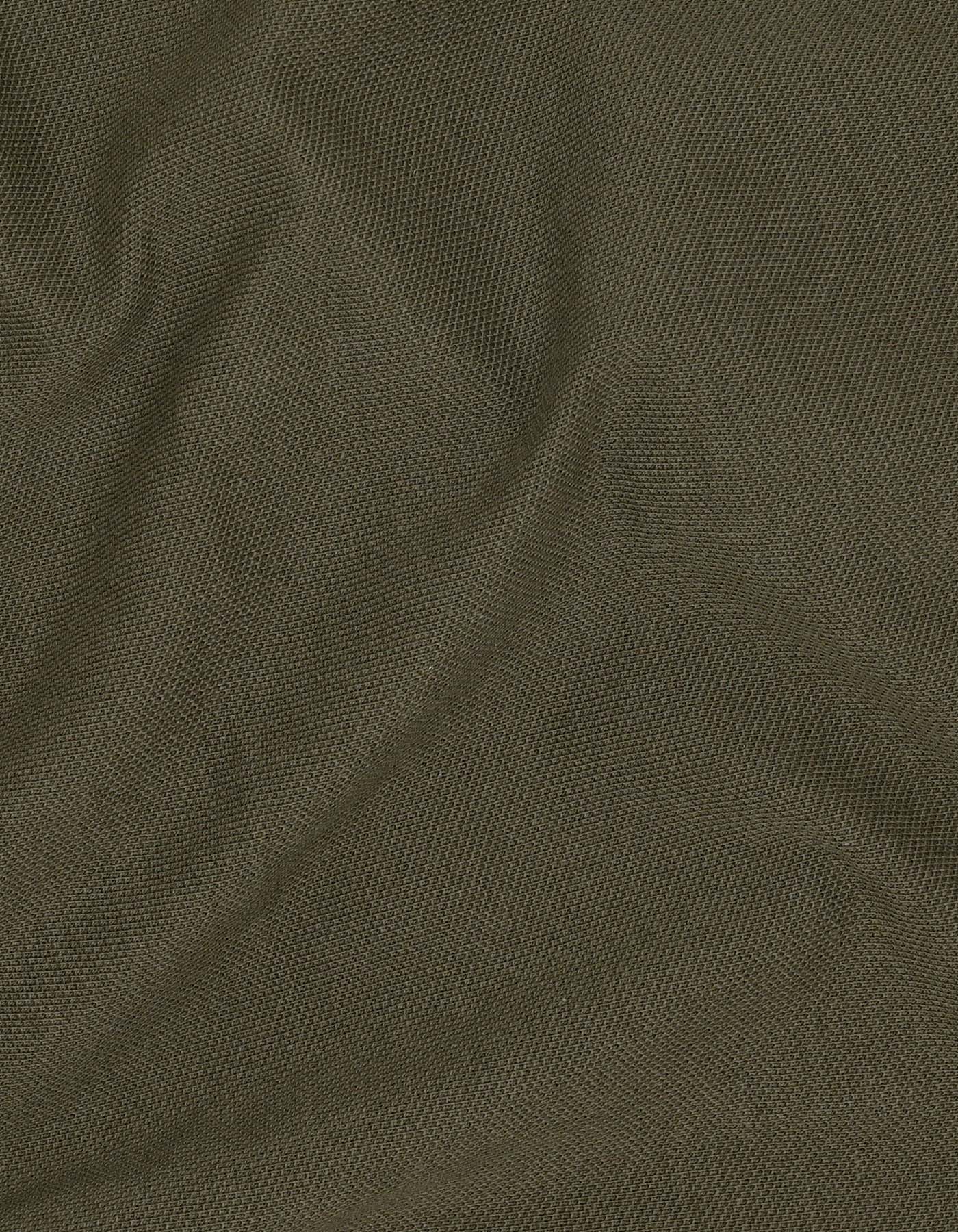 Olive Resort Collar Shirt - Image 5