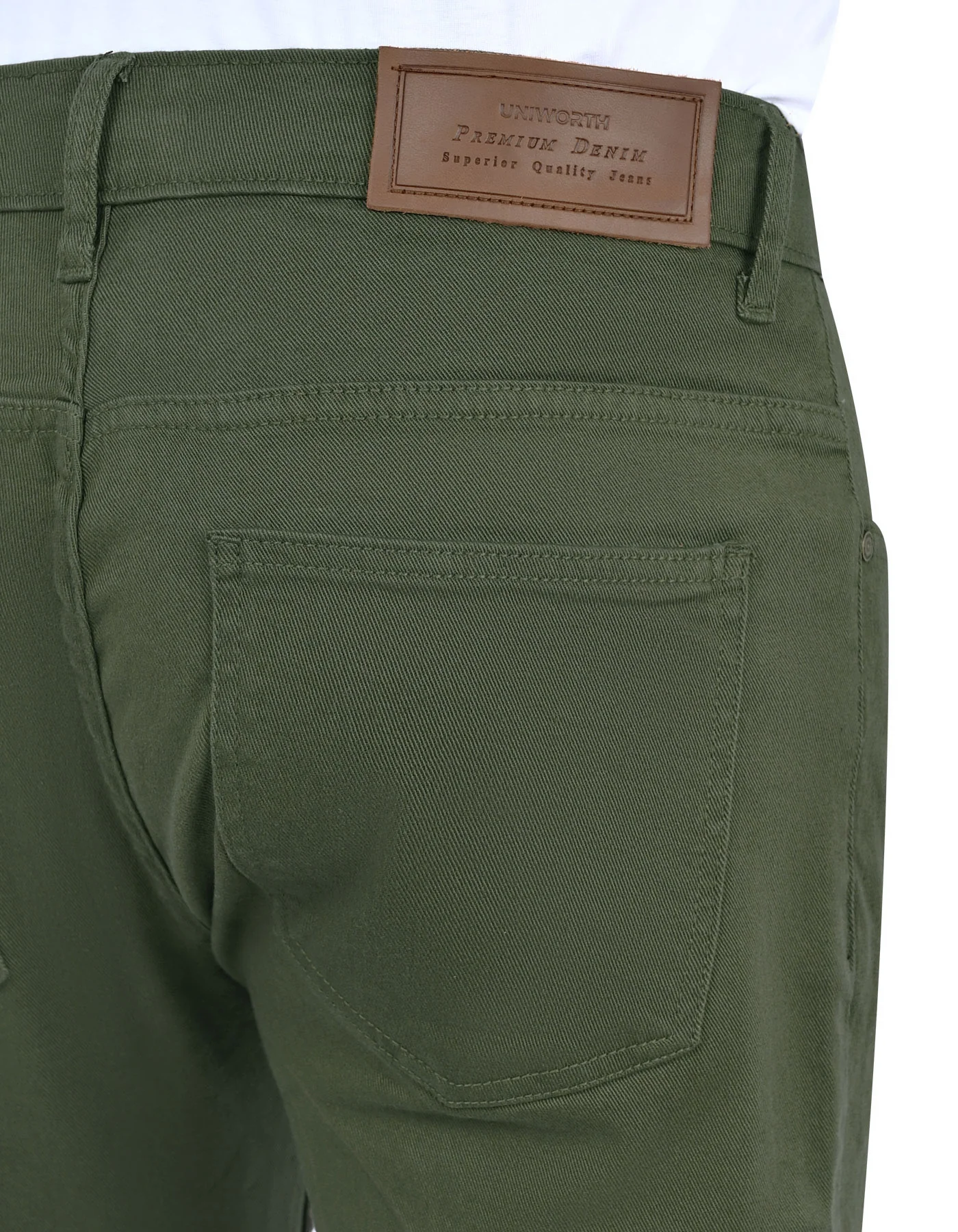 Olive Smart Fit Denim - Image 4