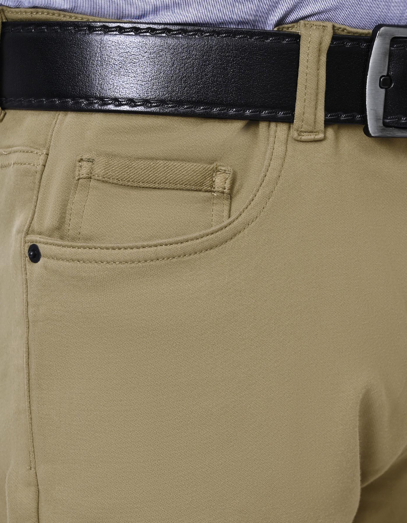 Olive Straight Fit Denim - Image 2
