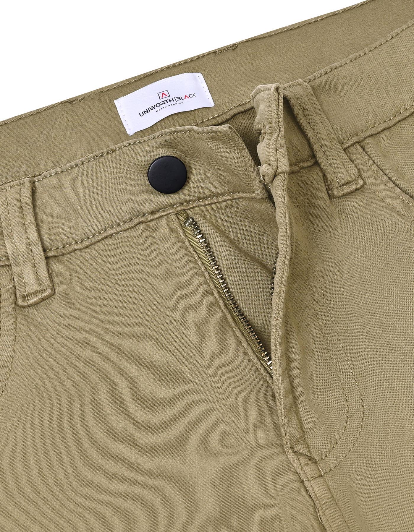 Olive Straight Fit Denim - Image 3