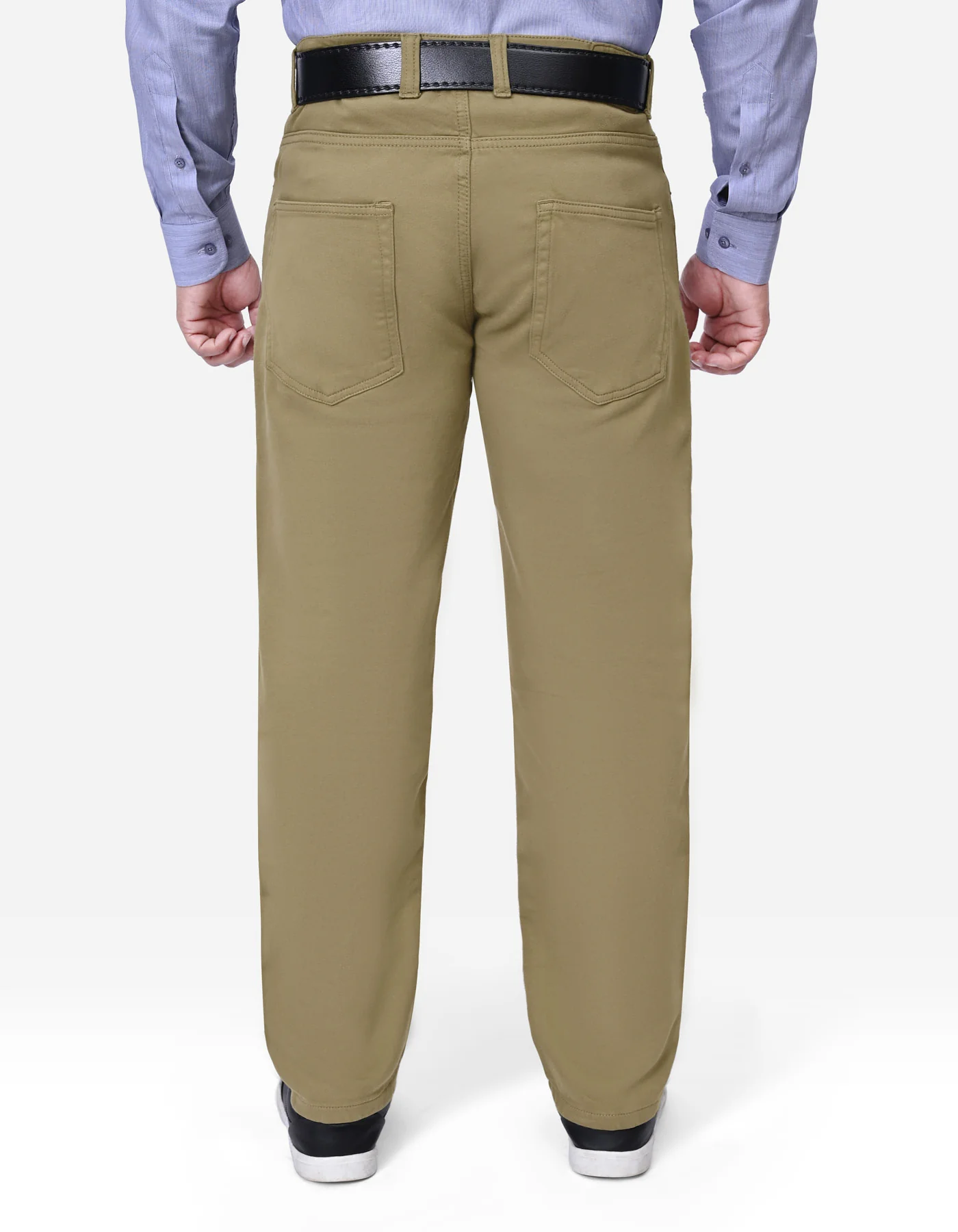 Olive Straight Fit Denim - Image 6