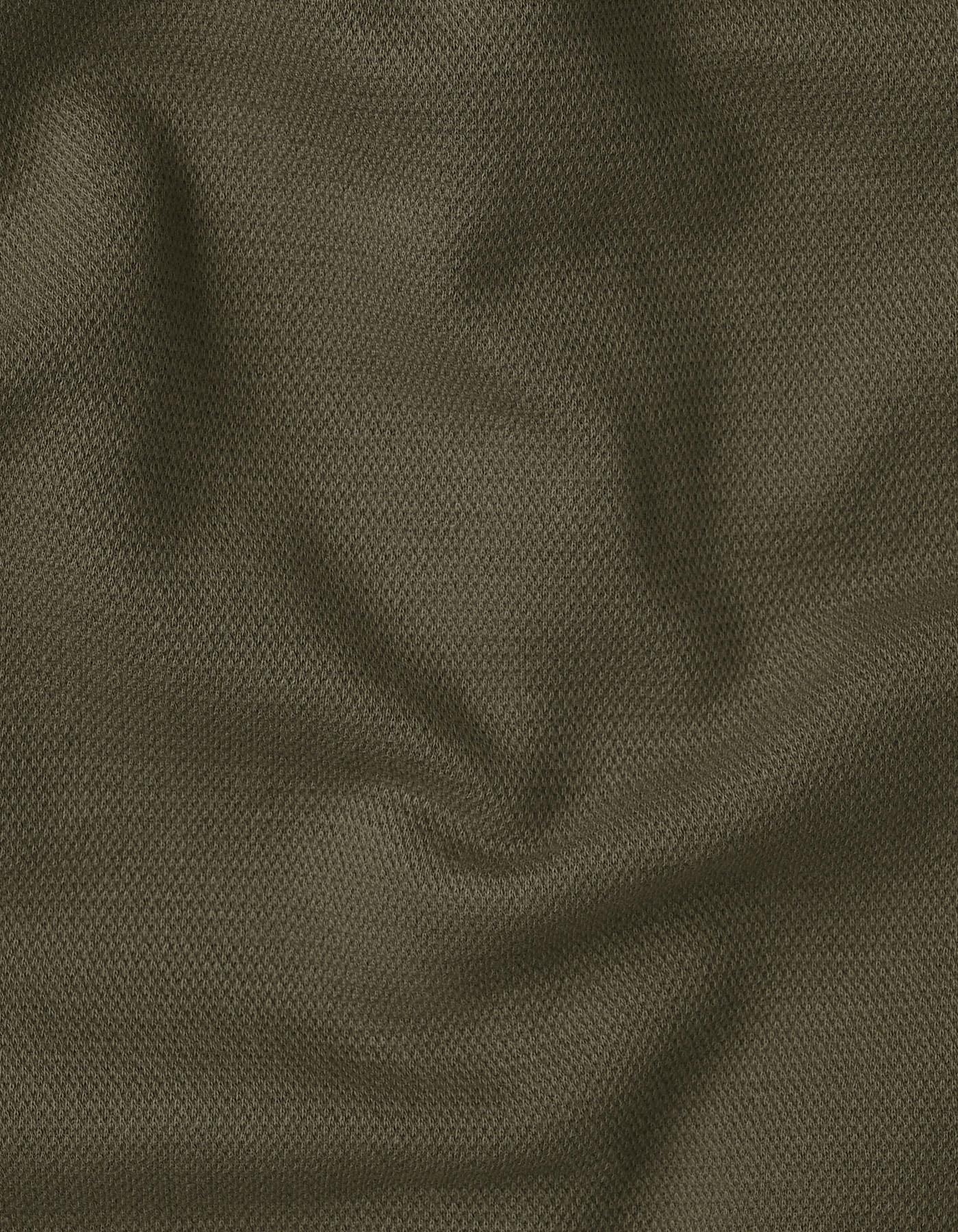 Olive Texture Full Zipper - Image 6