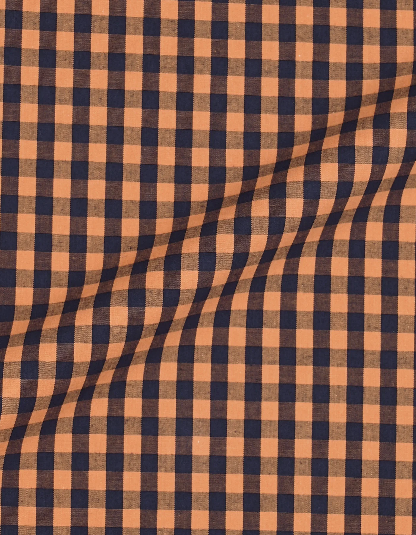 Orange Check Cross Pocket Woven Pajama - Image 4