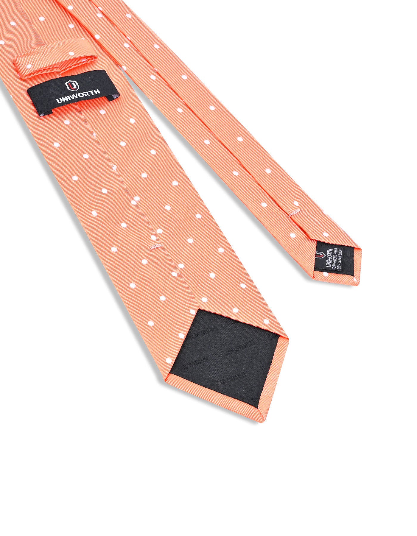 Peach Dotted Tie - Image 3