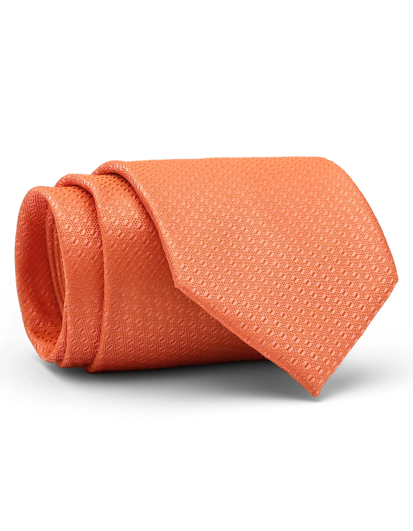 Peach Geometric Tie