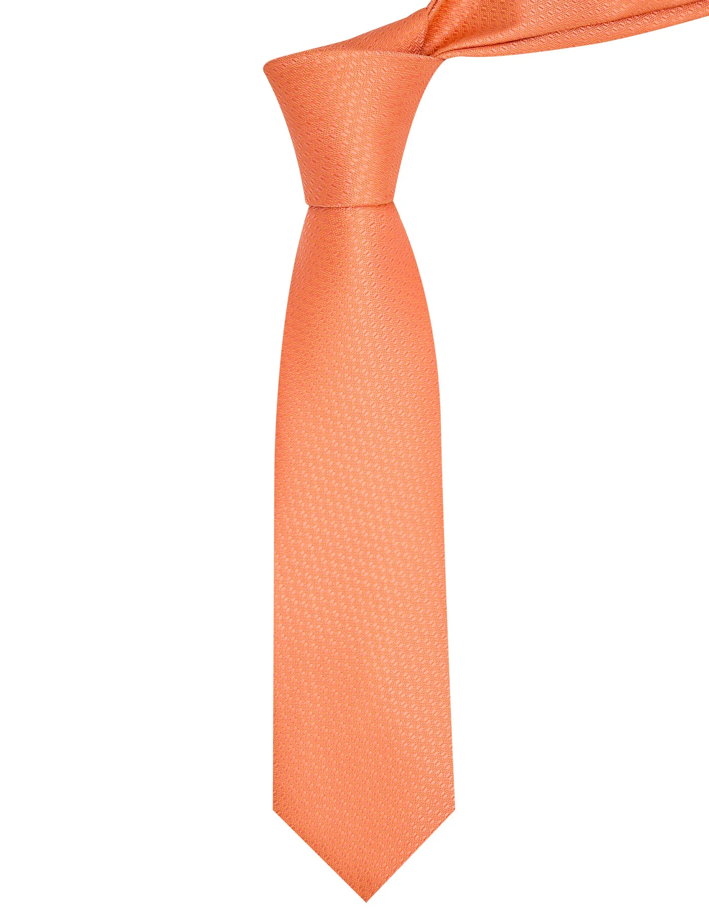 Peach Geometric Tie - Image 2
