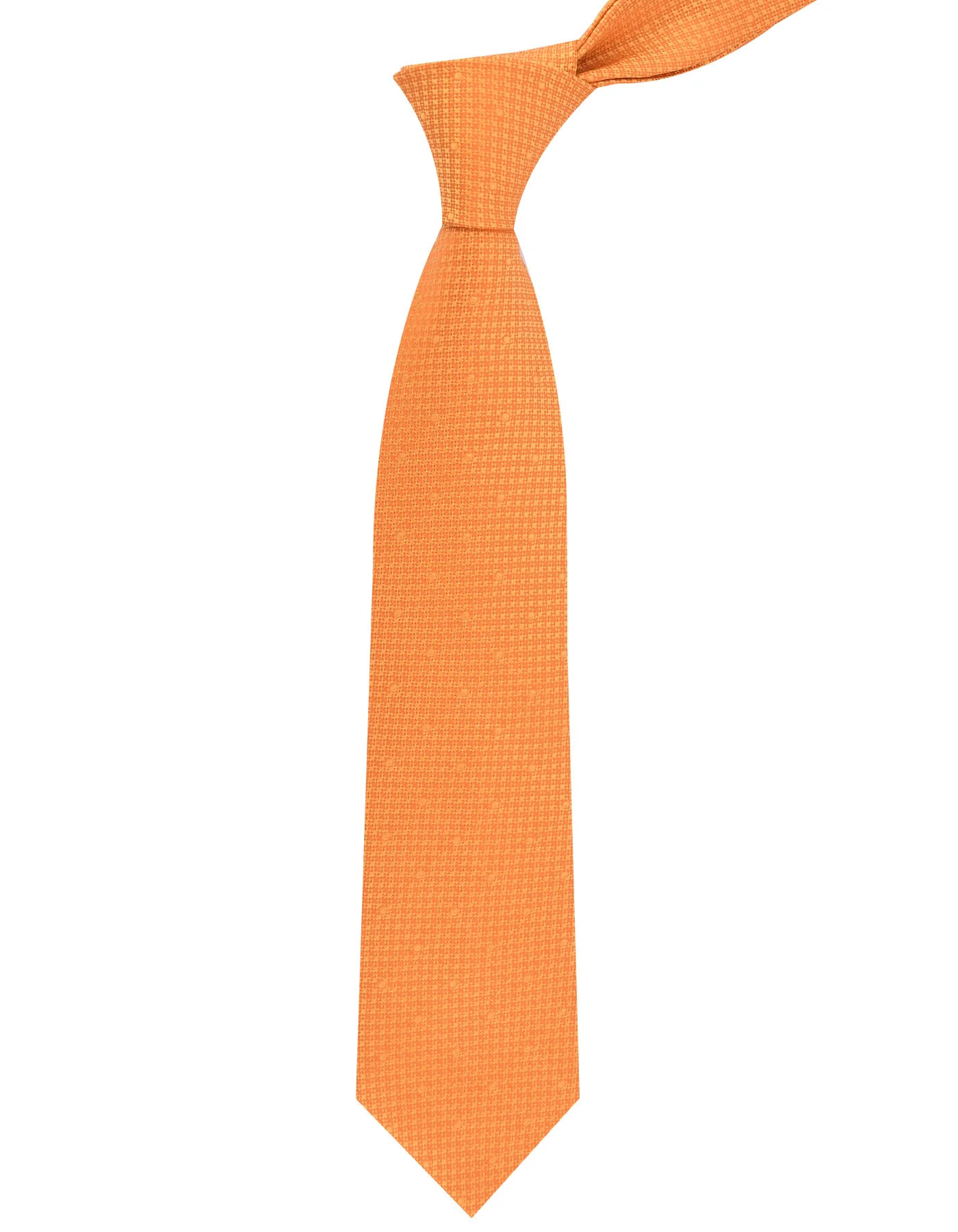 Peach Plain Tie - Image 2