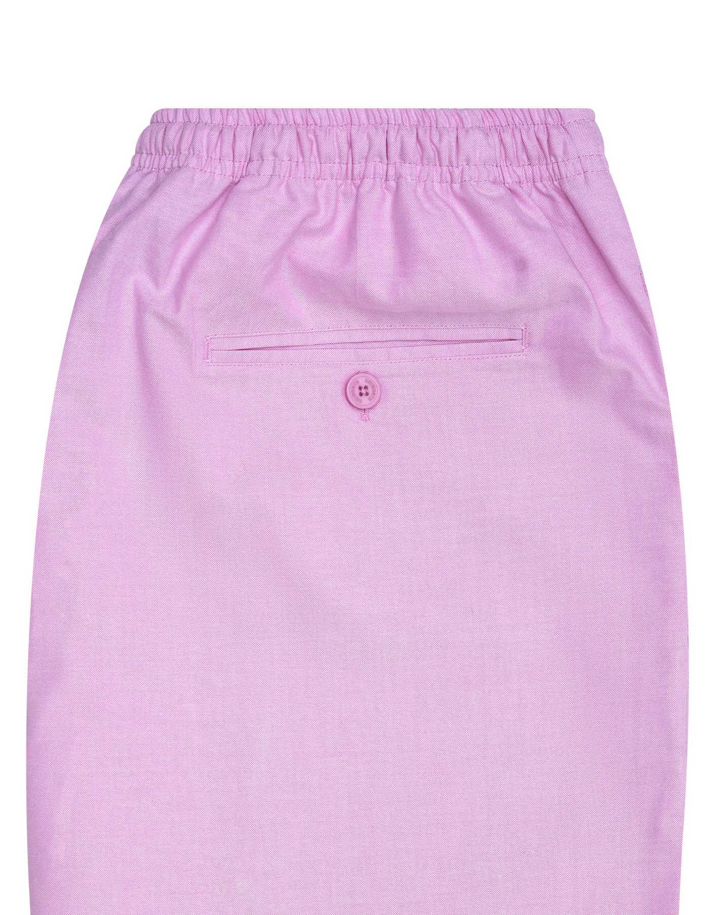 Pink Cross Pocket Woven Pajama - Image 3