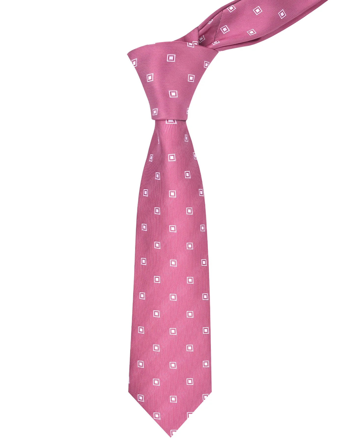 Pink Geometric Tie - Image 2