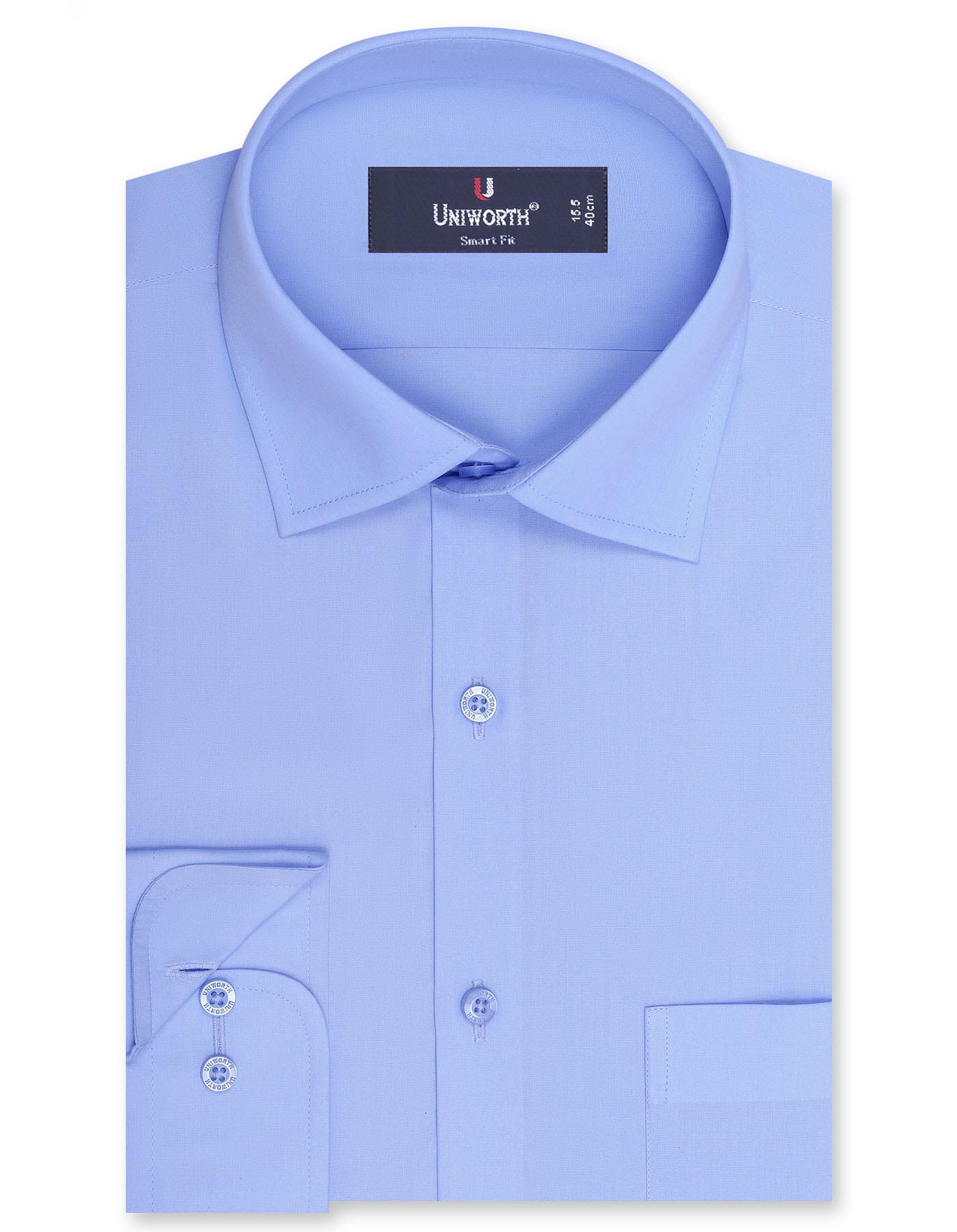 Plain Sky Tailored Smart Fit Shirt - Image 4