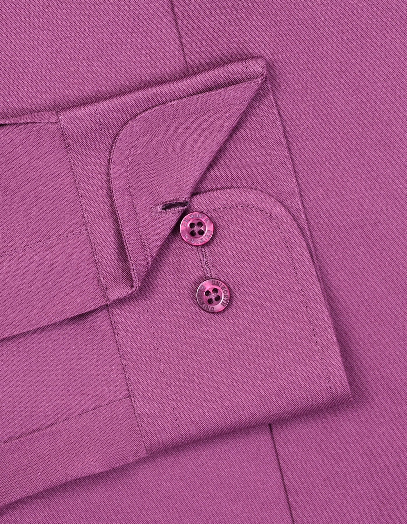 Plum Plain Classic Fit Shirt - Image 3