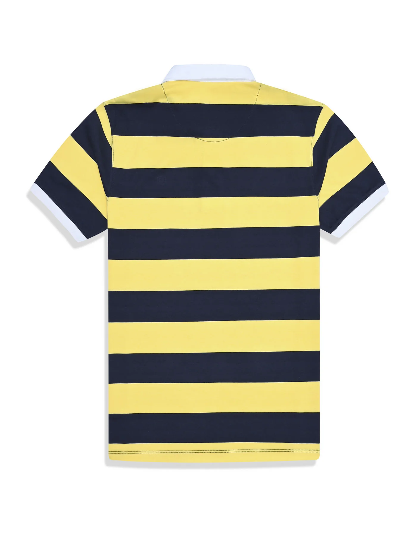 Ray Flower Stripe Jersey Polo Shirt - Image 6