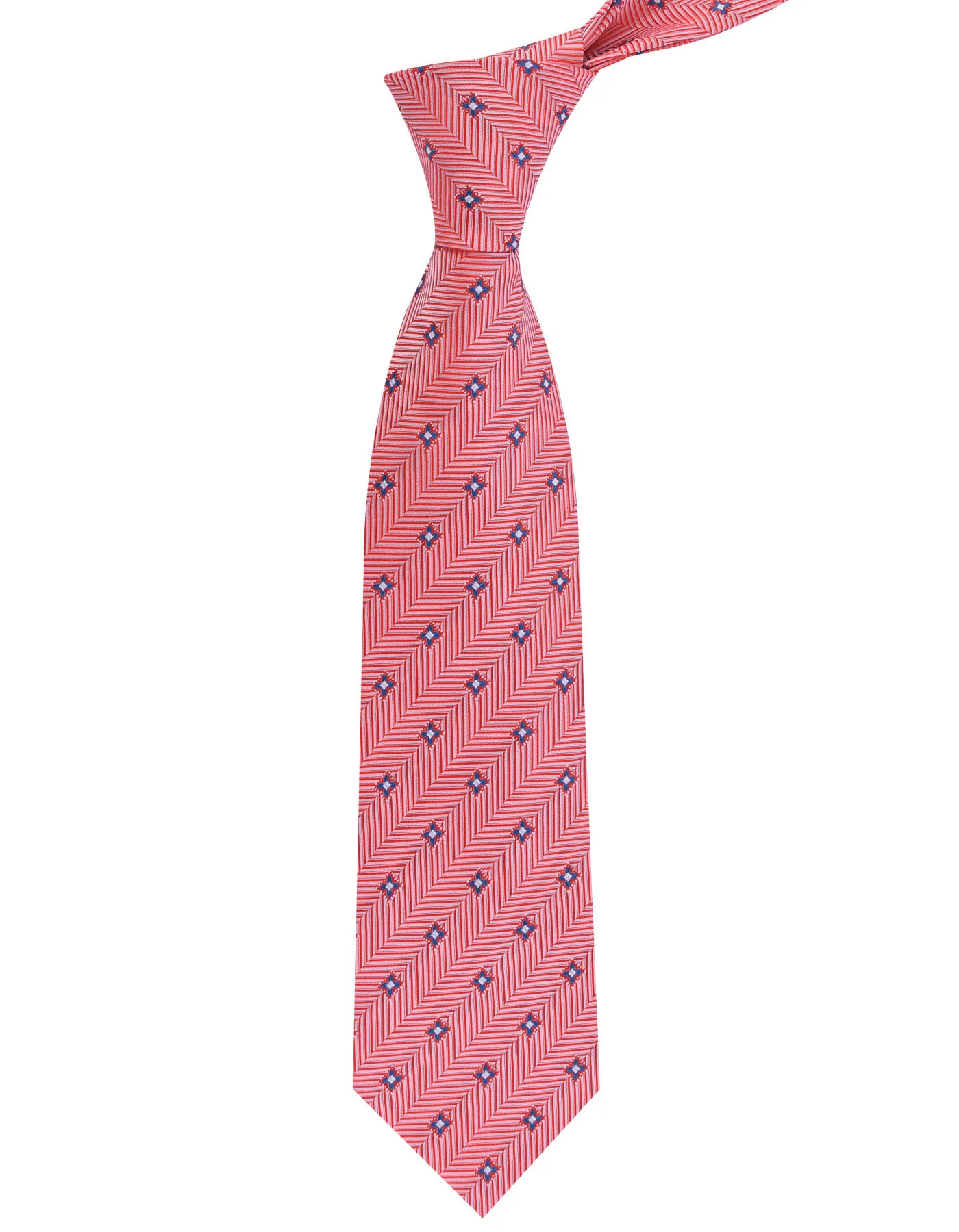 Red/Blue Tie Geometric - Image 2
