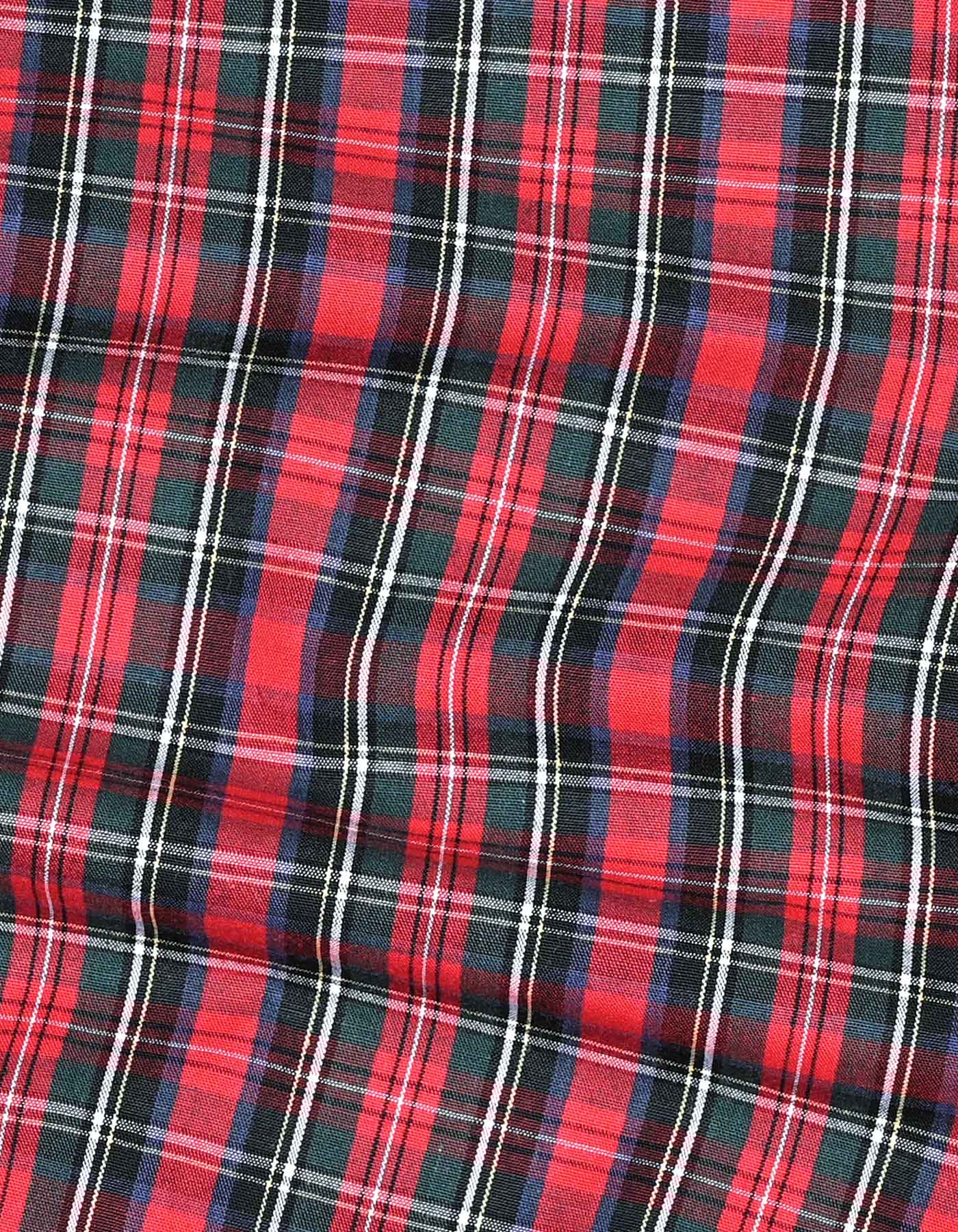 Red Check Classic Fit Shirt - Image 4